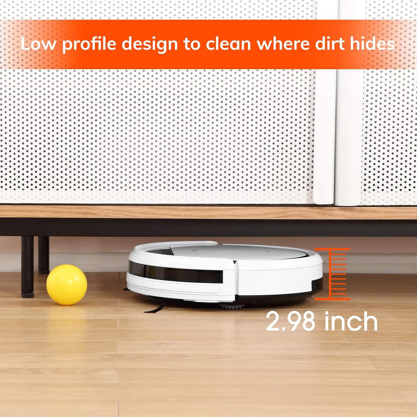 (Excellent) ILIFE V3s Pro Robot Vacuum Cleaner, Tangle-Free Suction