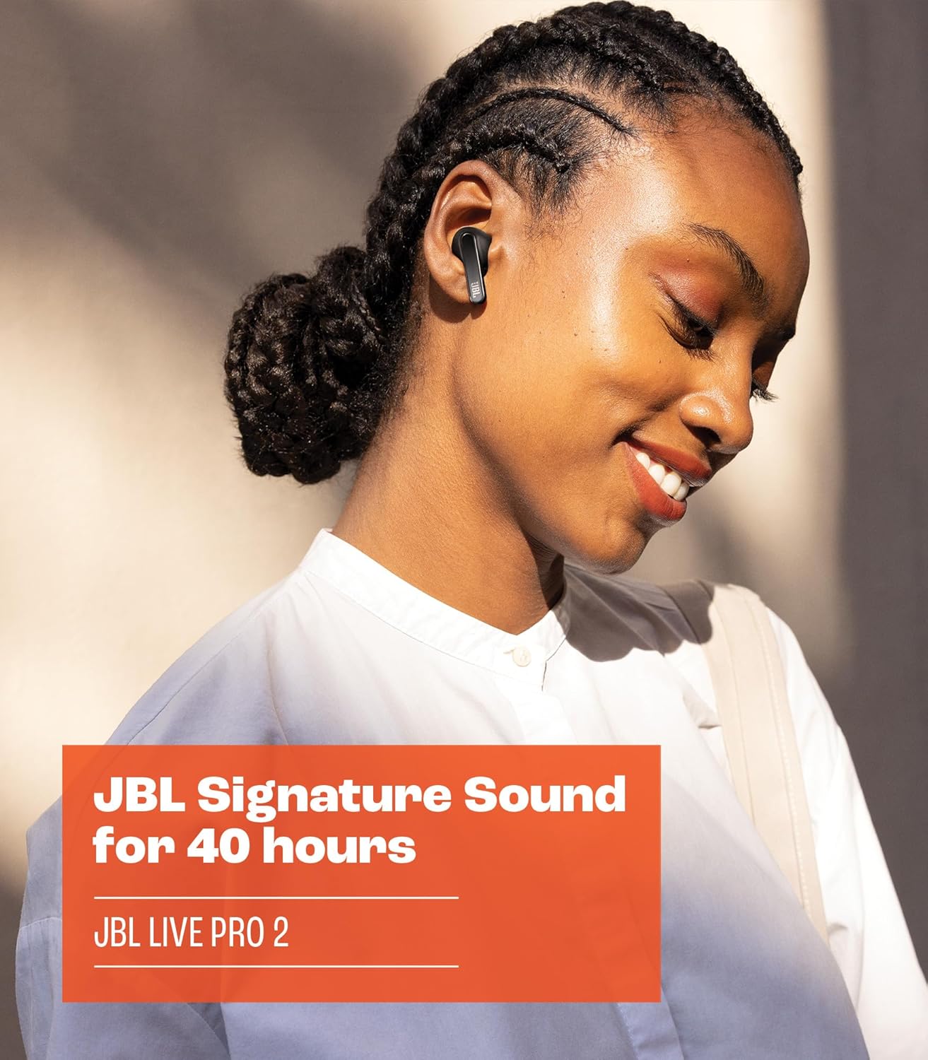 (Brand New) JBL Live Pro TWS 2: 40 Hours of Playtime, True Adaptive Noise Cancelling (Black)
