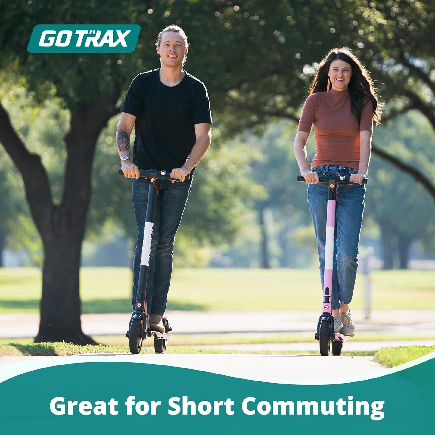 (Excellent) Gotrax GXL V2 Series Electric Scooter for Adults, Max 15/61Km Range, 25/32Km/h Speed