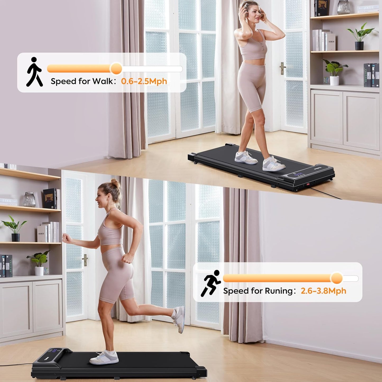 (Brand New) TheNeat Walking Pad, Walking Pad Treadmill, Treadmills for Home Office,