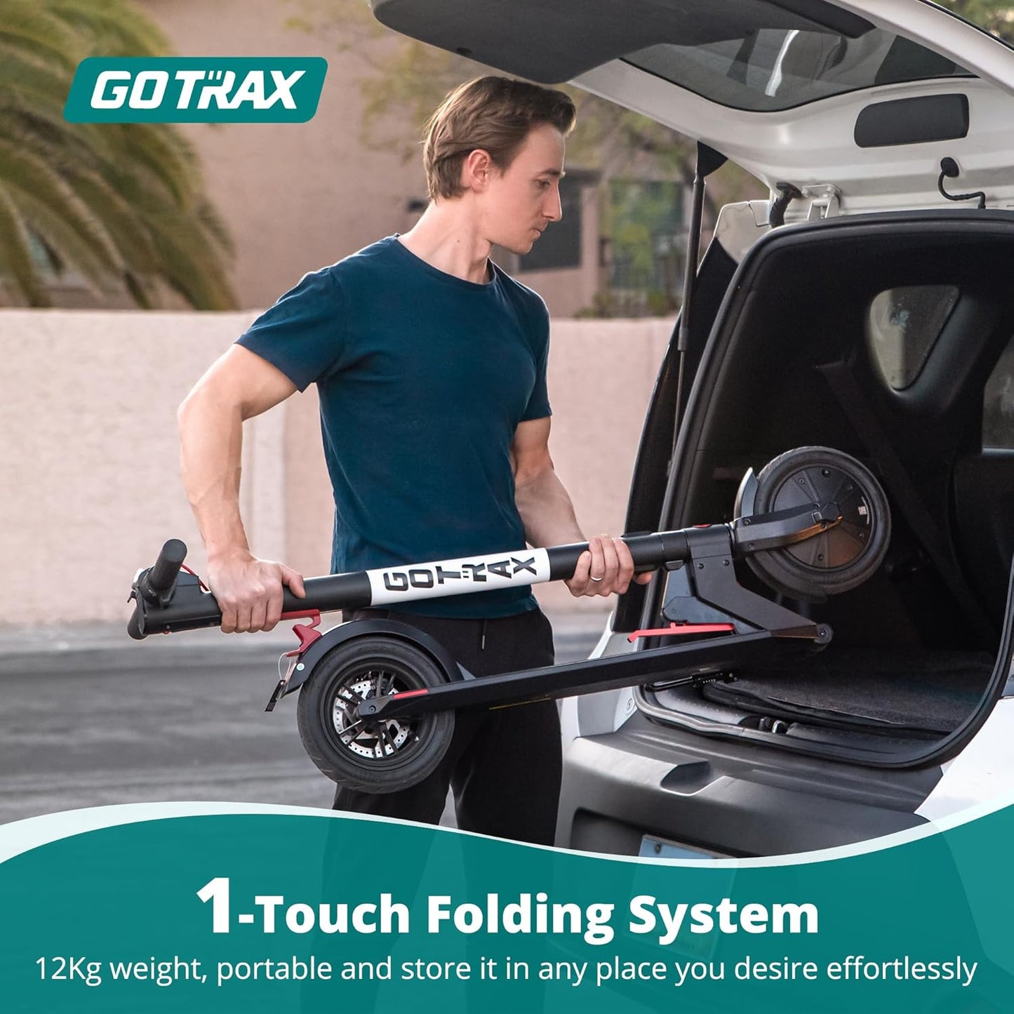 (Excellent) Gotrax GXL V2 Series Electric Scooter for Adults, Max 15/61Km Range, 25/32Km/h Speed