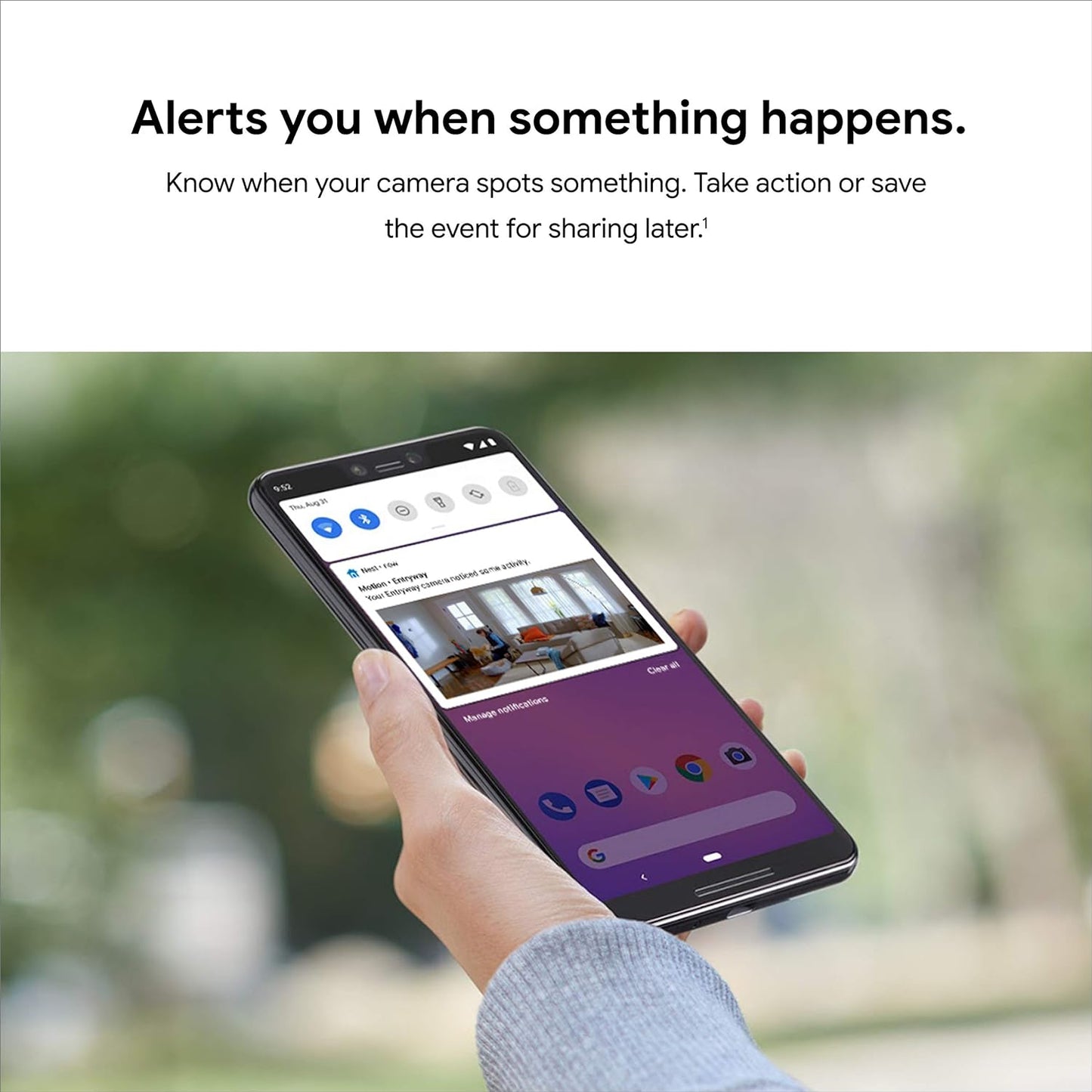 Google Nest Cam Indoor - Wired Indoor Camera for Home Security - Control with Your Phone