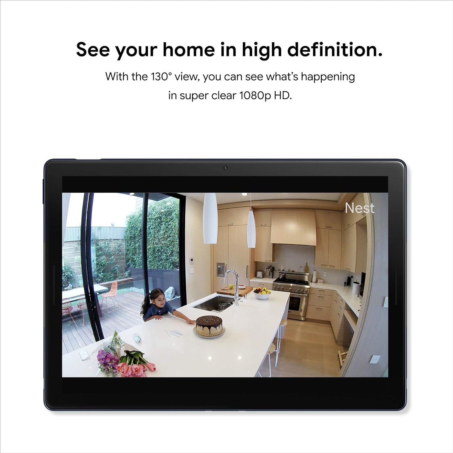 Google Nest Cam Indoor - Wired Indoor Camera for Home Security - Control with Your Phone