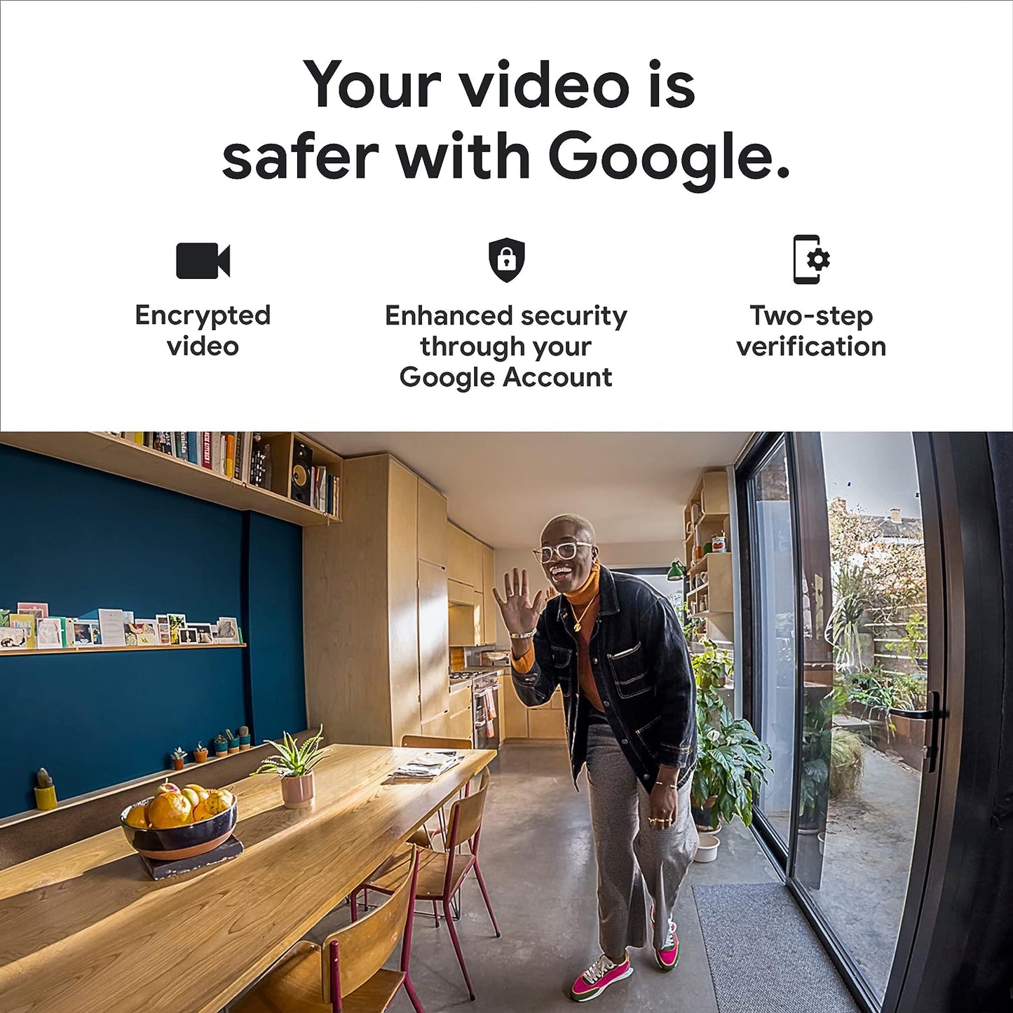 Used (Good) Google Nest Security Cam (Wired) - 2nd Generation - Snow
