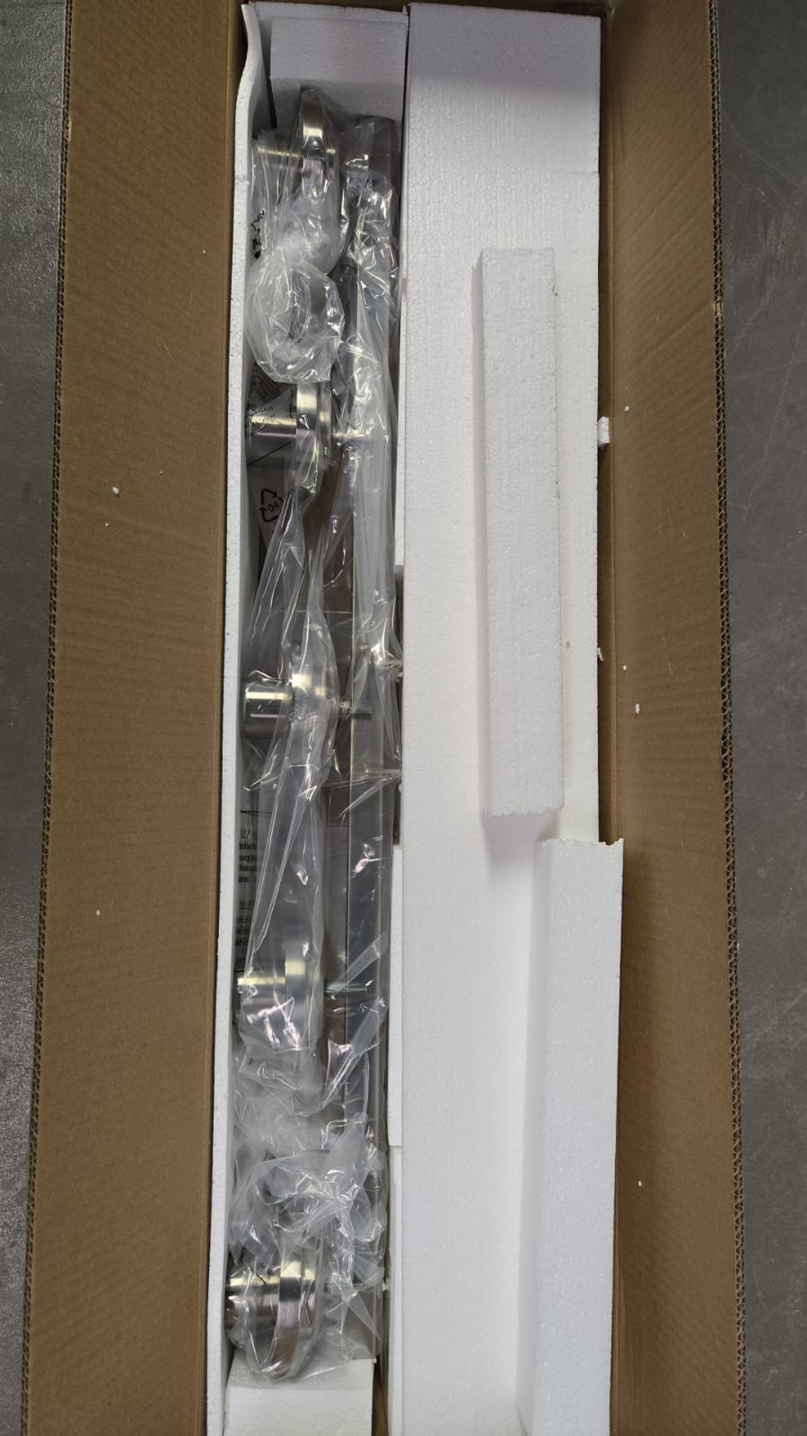 (New Open Box) LauxaL Bathroom Vanity Light Fixtures Brushed Nickel Finished 5-Light