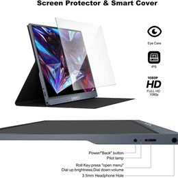 (New no Box) Portable Monitor -15.6 Inch Full HD1080p USB Type-C Monitor
