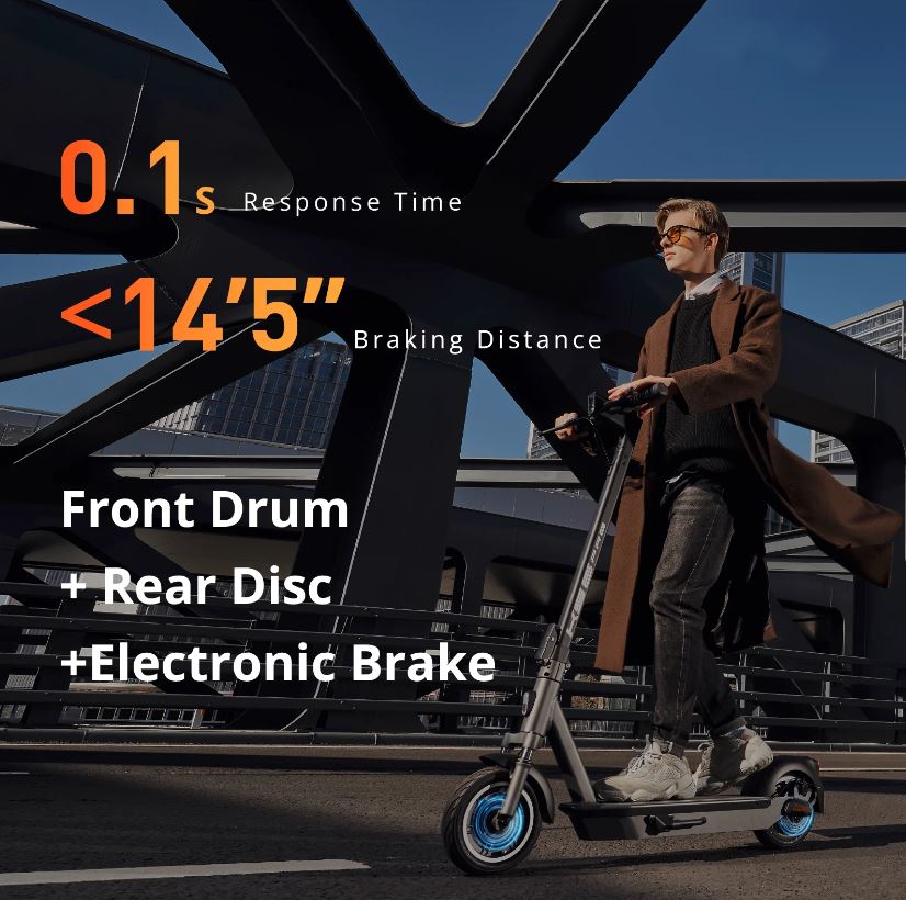(New Open Box) Yadea KS6 Pro 800W Peak Power 20mph Electric Scooter