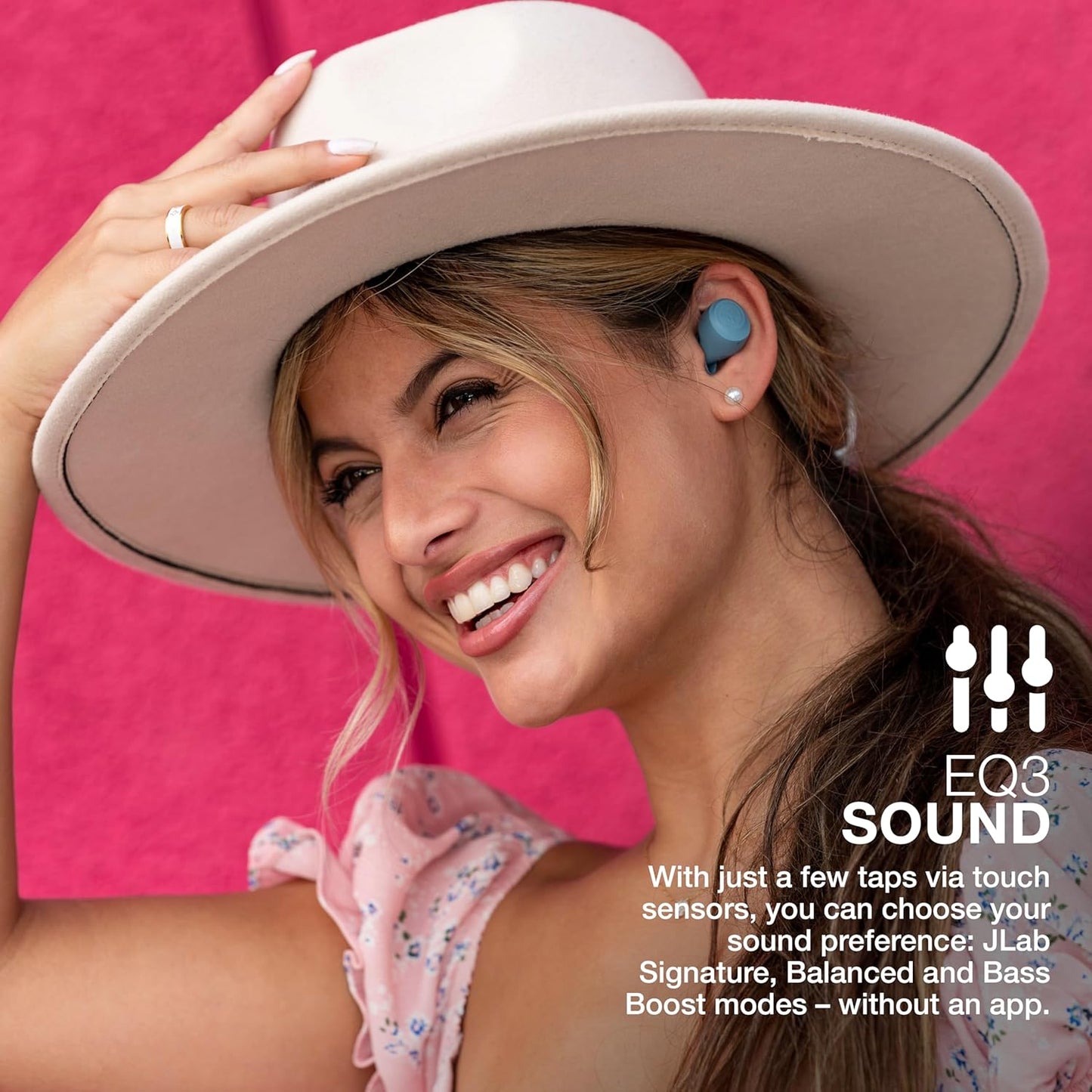 (Brand New) JLab Go Air Pop True Wireless Bluetooth Earbuds + Charging Case, Black, Dual Connect
