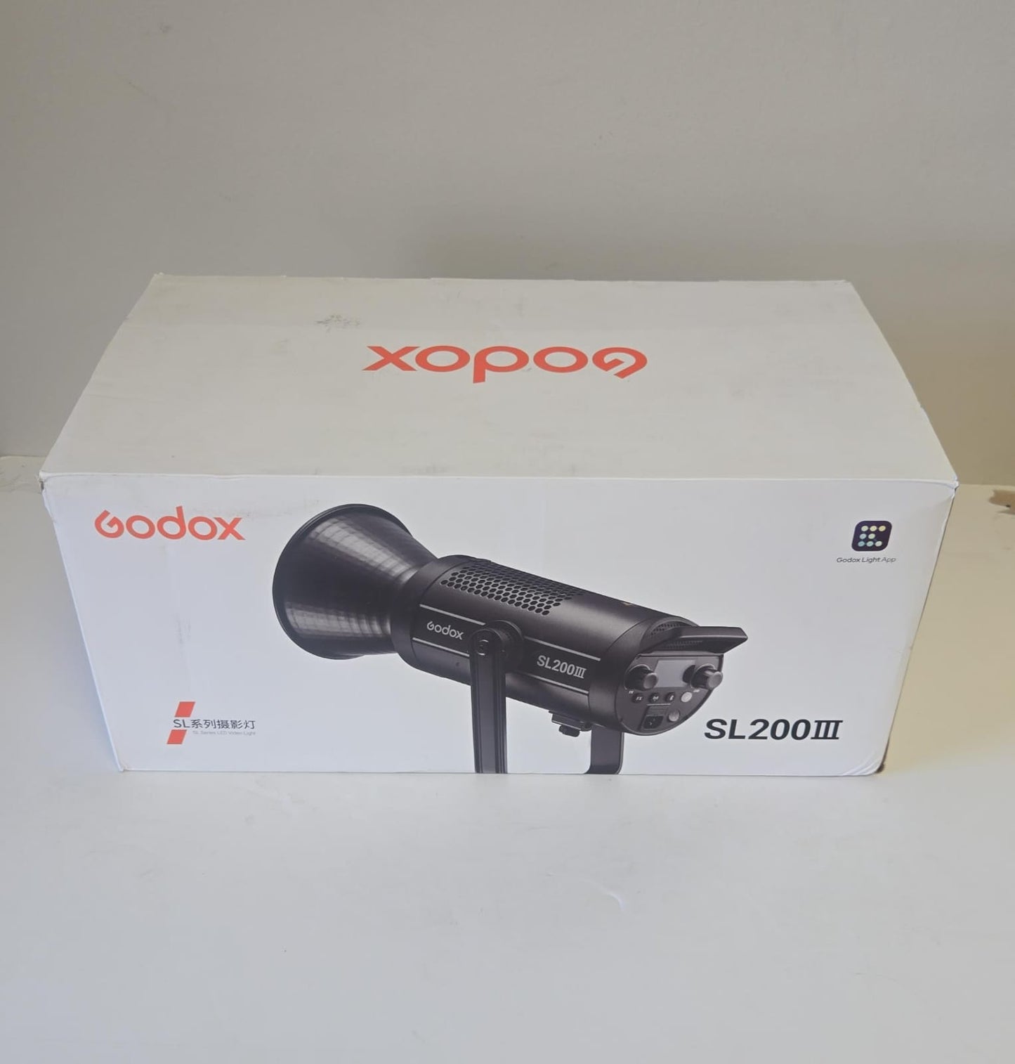 (New Open Box) Godox SL200III 215W(MAX.) LED Video Photography Lights, Bowens-Mount Studio Lights