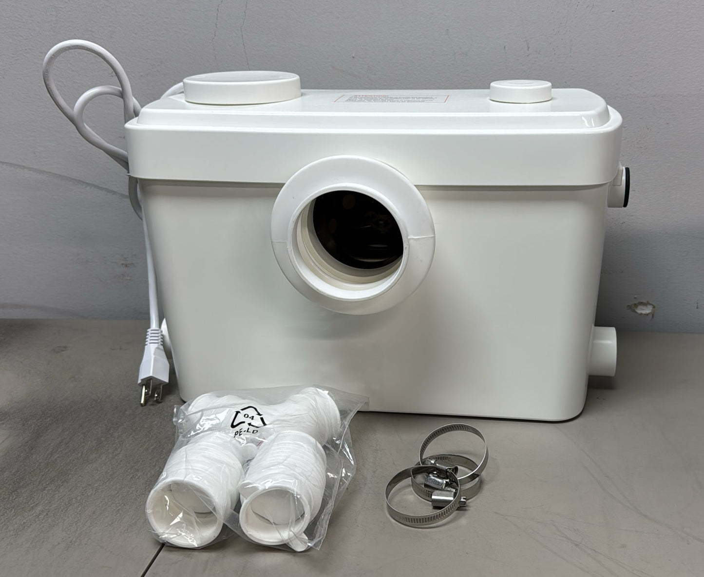 (Excellent) FAVORCOOL 600W Toilet Upflush Pump,Macerator Sewage Pump for Basement Bathroom