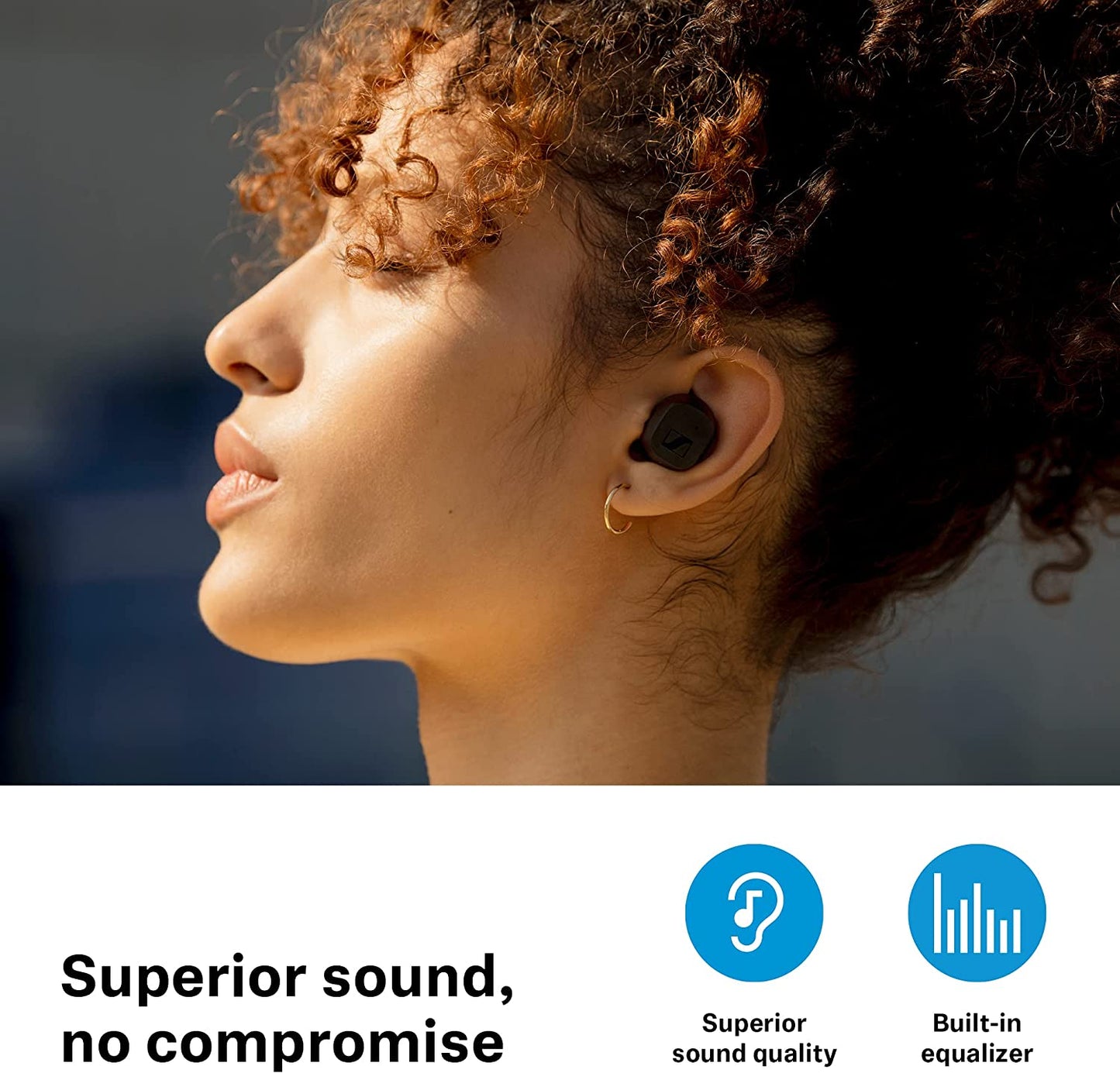 (Good) Sennheiser CX True Wireless Earbuds - Bluetooth in-Ear Headphones for Music and Calls with Passive Noise Cancellation, Customizable Touch Controls, Bass Boost, IPX4 and 27-Hour Battery Life, Black