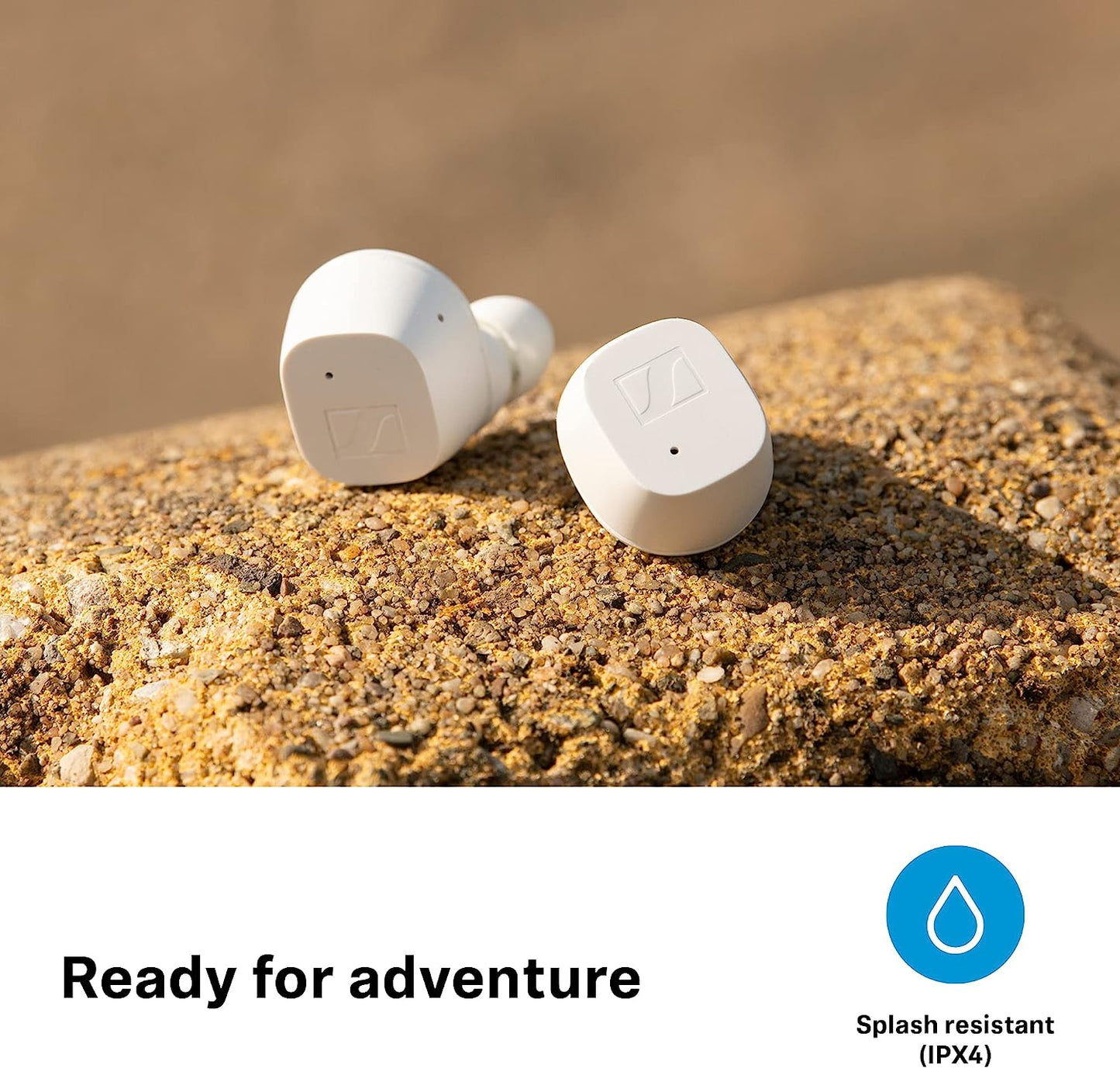 (Good) Sennheiser CX True Wireless Earbuds - Bluetooth in-Ear Headphones for Music and Calls with Passive Noise Cancellation, Customizable Touch Controls, Bass Boost, IPX4 and 27-Hour Battery Life, Black