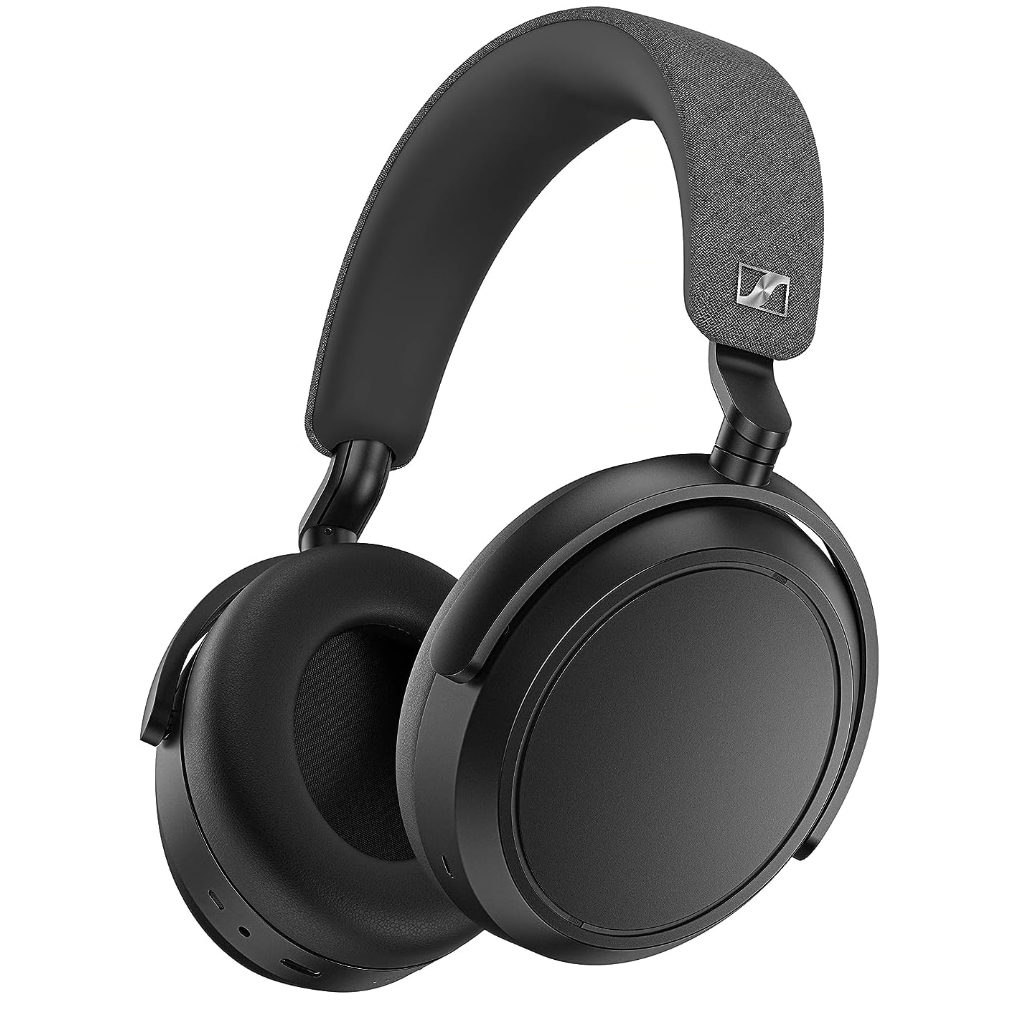 (Good) SENNHEISER Momentum 4 Wireless Headphones - Bluetooth Headset for Crystal-Clear Calls with Adaptive Noise Cancellation, 60h Battery Life, Customizable Sound and Lightweight Folding Design, Black