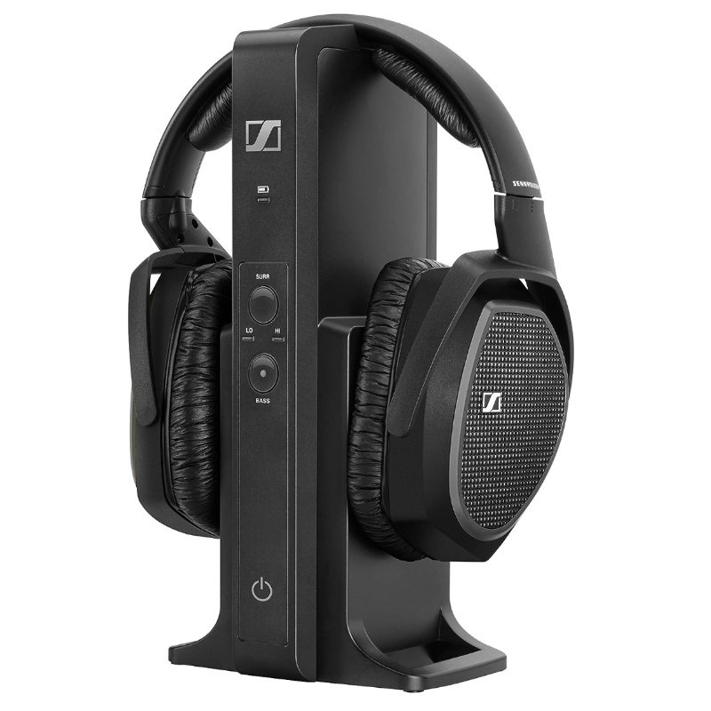 Used (Excellent) Sennheiser RS 175 RF Wireless Headphone System for TV Listening with Bass Boost and Surround Sound Modes