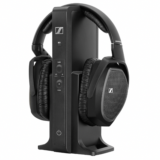 Used (Excellent) Sennheiser RS 175 RF Wireless Headphone System for TV Listening with Bass Boost and Surround Sound Modes