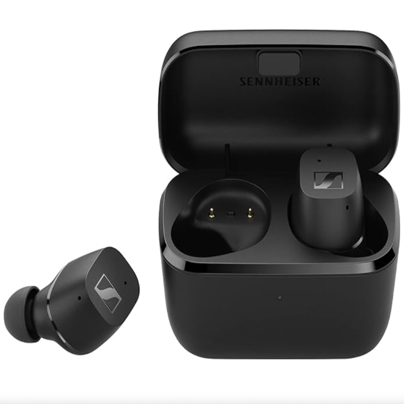 (Good) Sennheiser CX True Wireless Earbuds - Bluetooth in-Ear Headphones for Music and Calls with Passive Noise Cancellation, Customizable Touch Controls, Bass Boost, IPX4 and 27-Hour Battery Life, Black