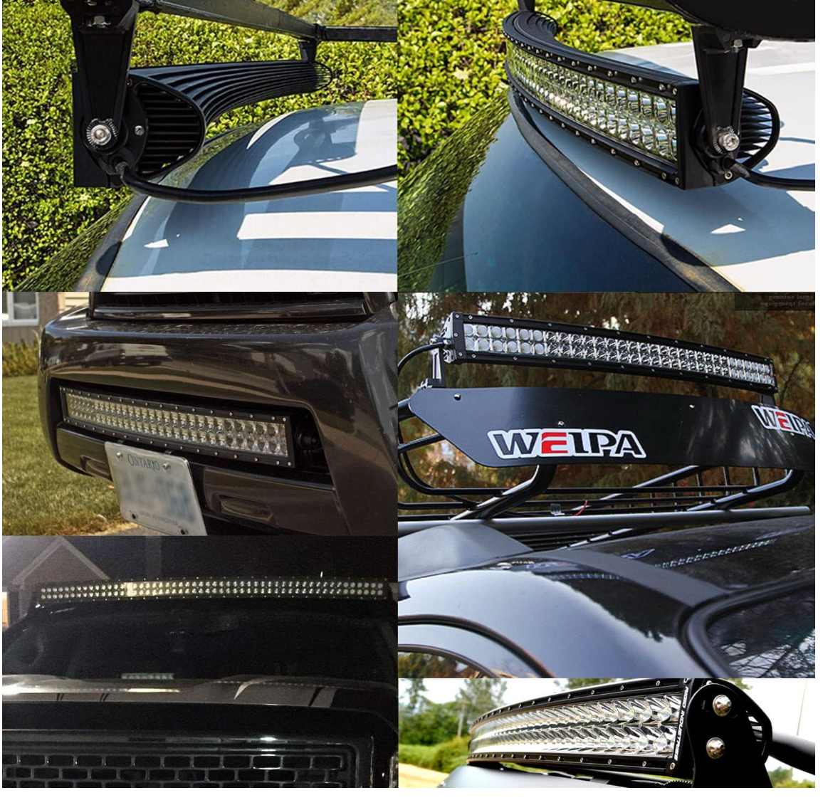 32 Inch straight LED Work Light Bar, 180W Spot Flood Combo Beam