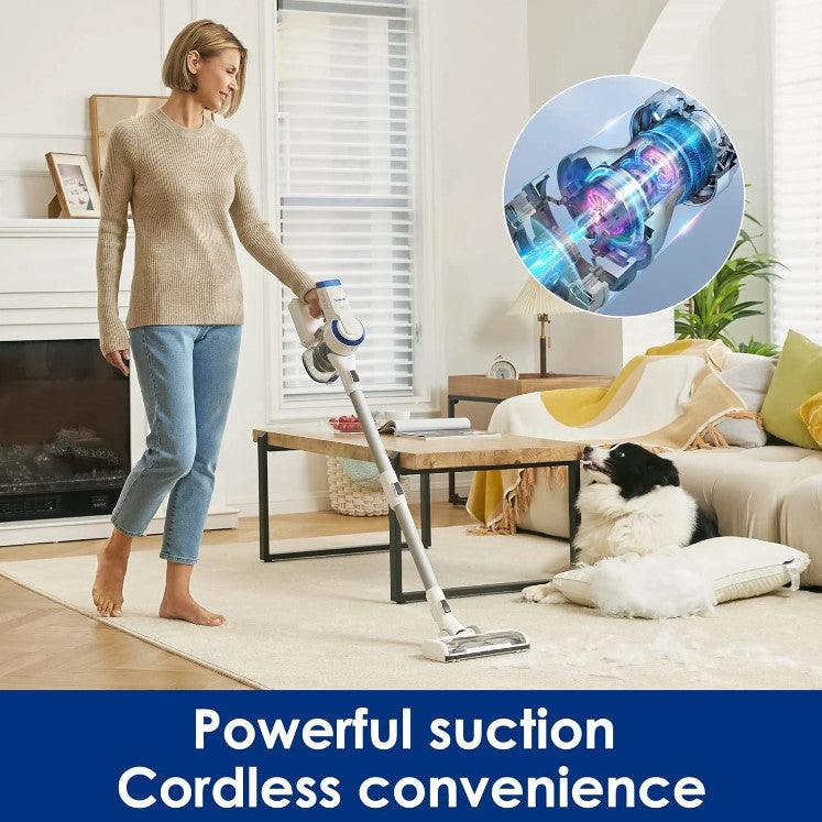 Tineco A10 Essentials Cordless Stick Vacuum Cleaner, Lightweight, Quiet and Powerful Suction