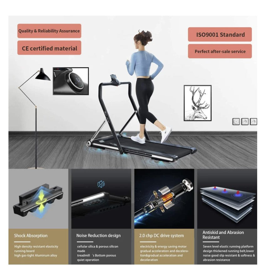 (Brand New) Altrax T50 Folding Running Treadmill Under Desk Walking Pad