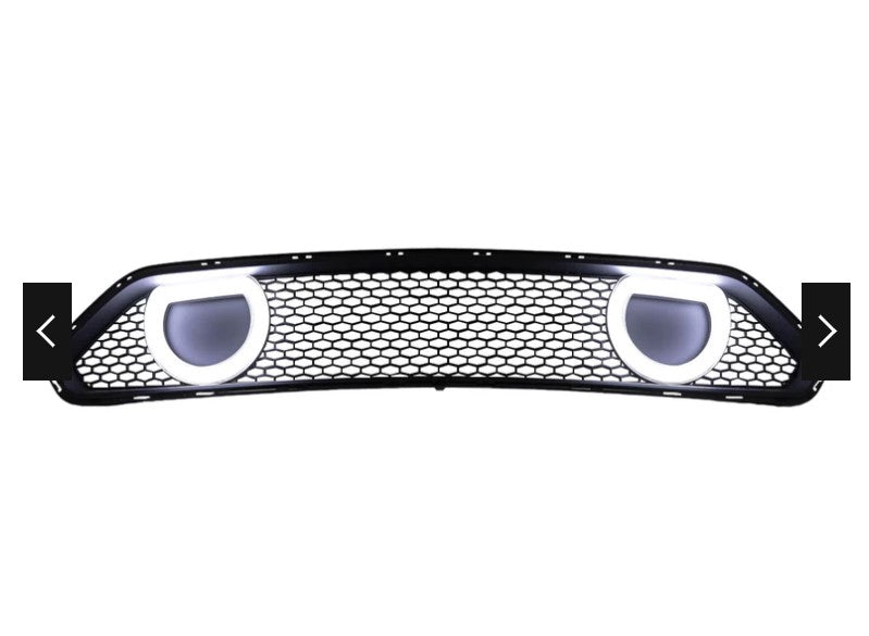 (New Open Box) Mach 1 Front Upper Grille W/ DRL LED for 2022-2023 Ford Mustang