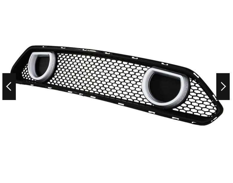 (New Open Box) Mach 1 Front Upper Grille W/ DRL LED for 2022-2023 Ford Mustang