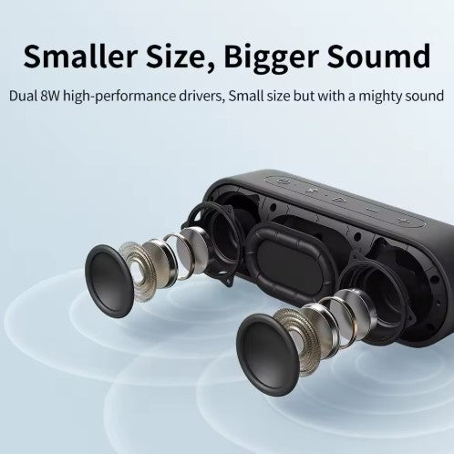 (New Open Box) Tribit XSound Go Portable Bluetooth Speaker IPX7 Waterproof