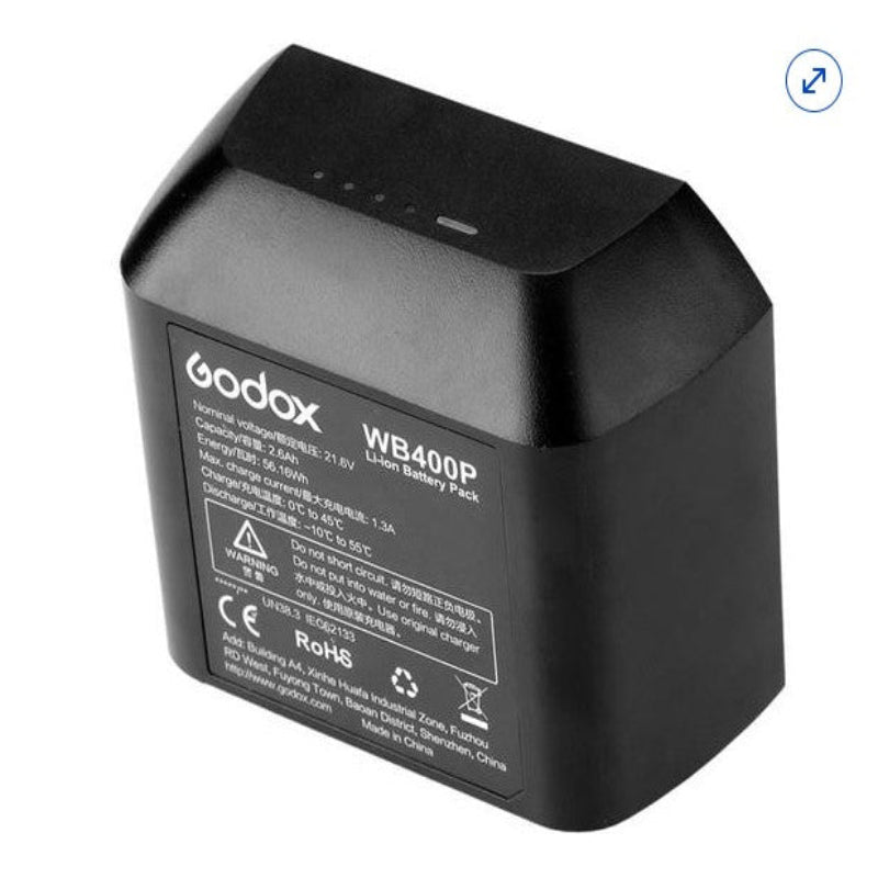 (New Open Box) Godox Battery For AD400Pro (WB400P)