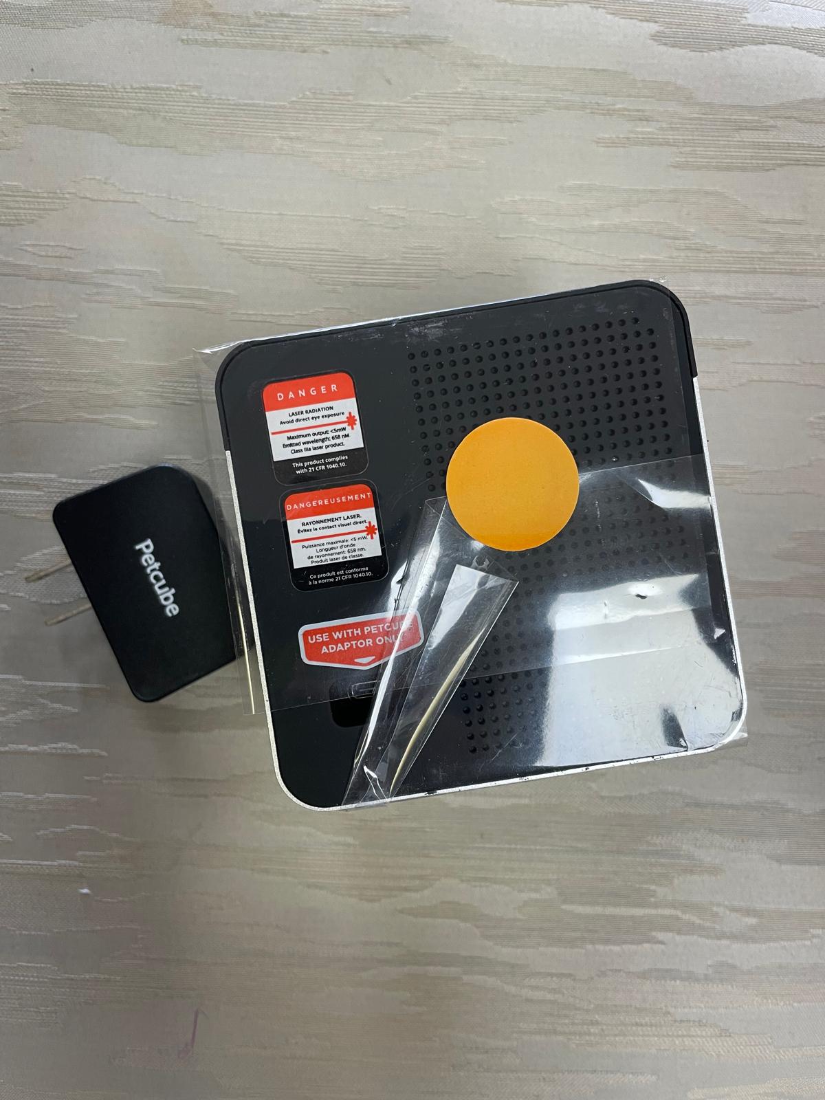 New No Box - Petcube Play 2 Wi-Fi Pet Camera with Laser Toy for Cats & Dogs, 1080P HD Video, 160° Full-Room View, 2-Way Audio, Sound/Motion Alerts, Night Vision, Pet Monitoring App