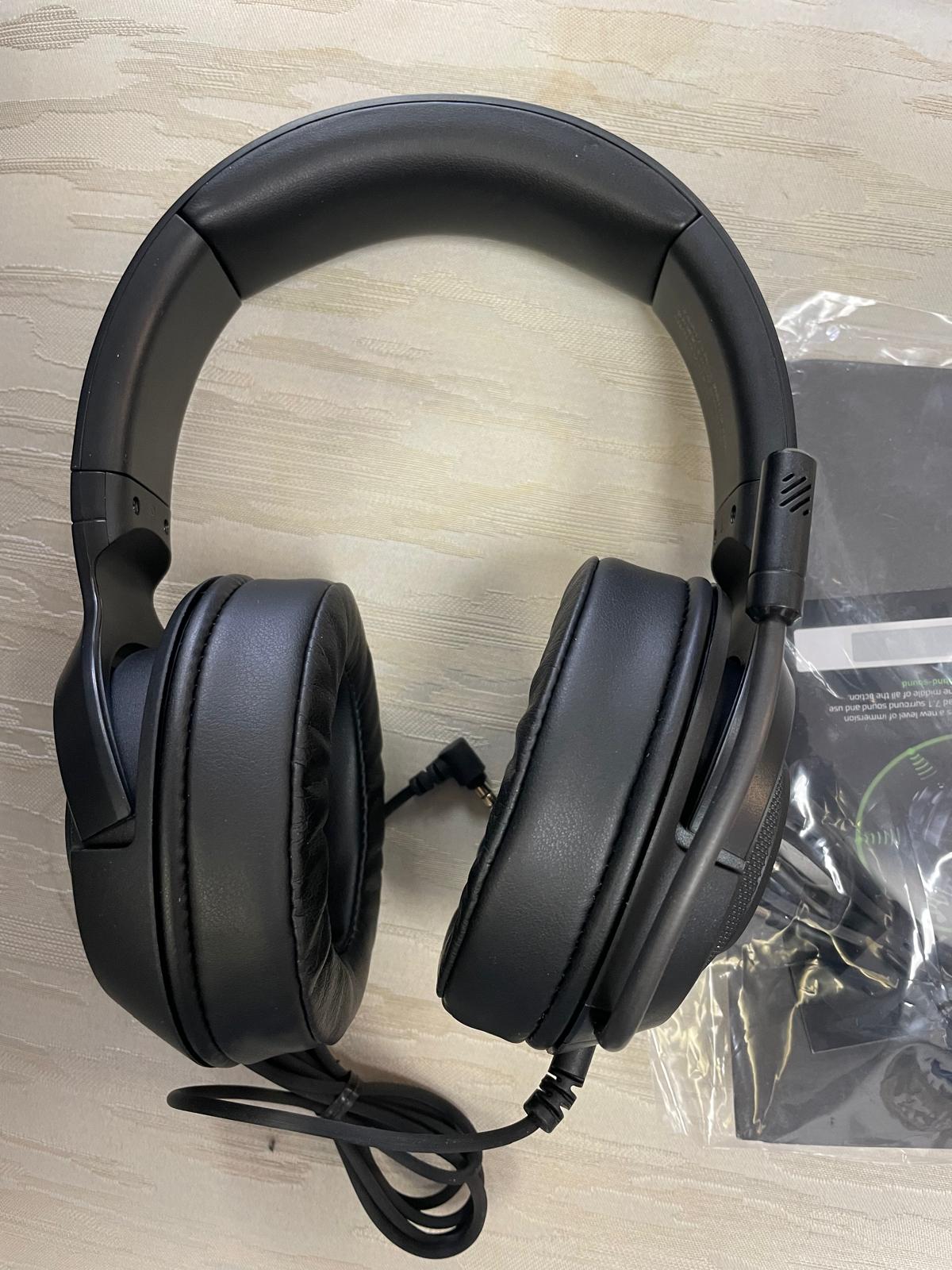 Used (Excellent) Razer Kraken X 7.1 Virtual Surround Sound Gaming Headset with CrossPlatform Compatibility