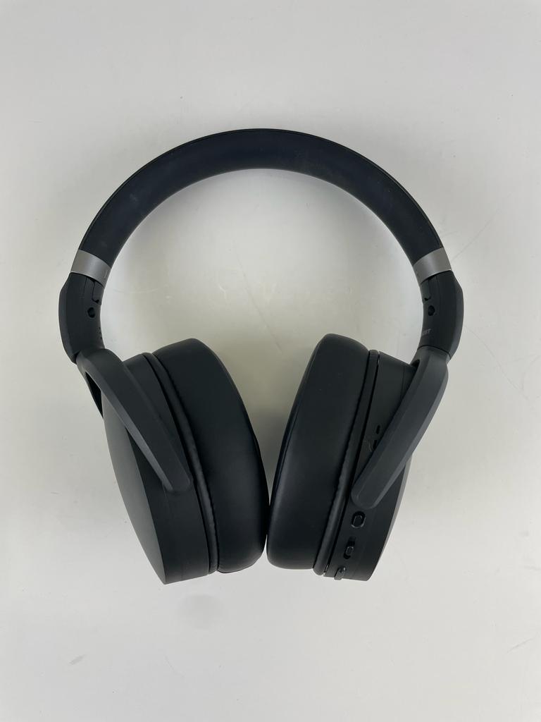 Used (Excellent) SENNHEISER HD 450BT Bluetooth 5.0 Wireless Headphone with Active Noise Cancellation - 30-Hour Battery Life, USB-C Fast Charging, Virtual Assistant Button, Foldable - Black