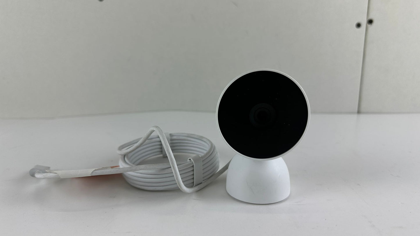 Used (Good) Google Nest Security Cam (Wired) - 2nd Generation - Snow