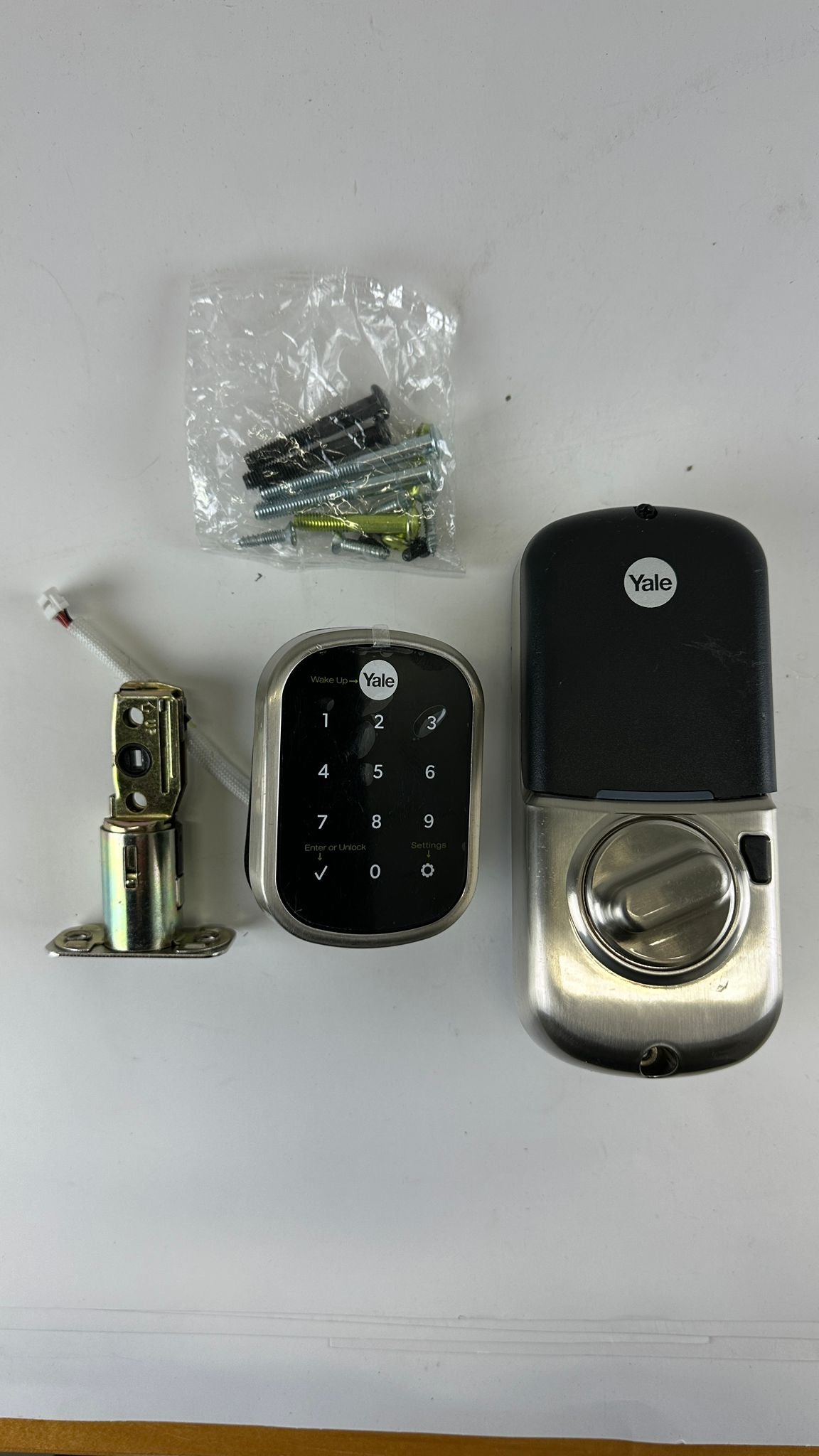 Used (excellent) Yale Assure Lock SL with Z-Wave, Key-Free Touchscreen Deadbolt, Satin Nickel