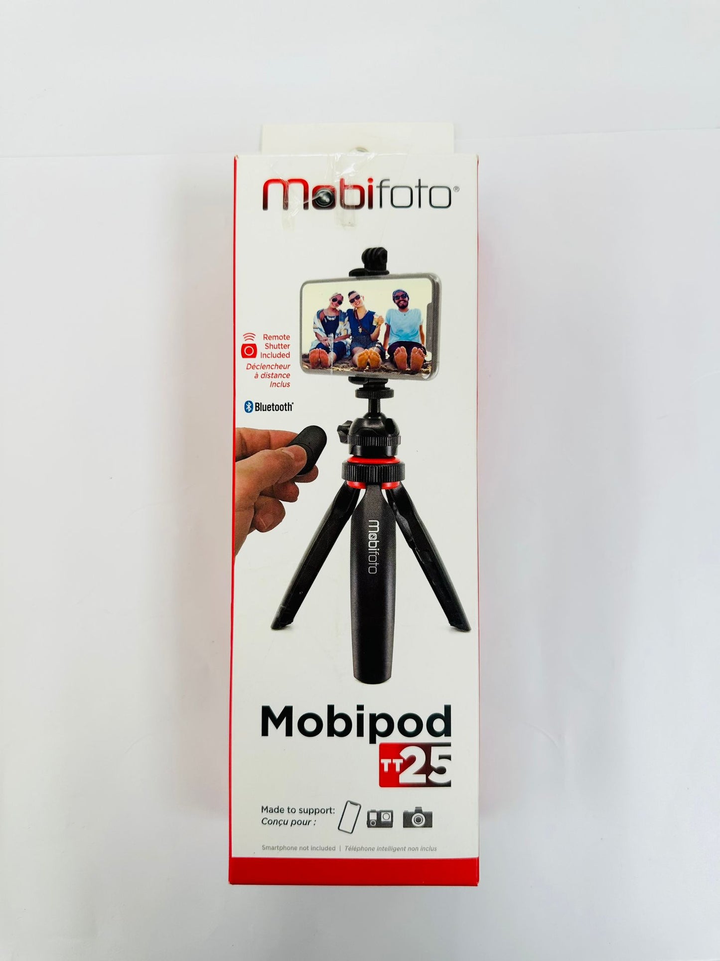 MOBIPOD TT25 TABLE TOP TRIPOD WITH BLUETOOTH REMOTE