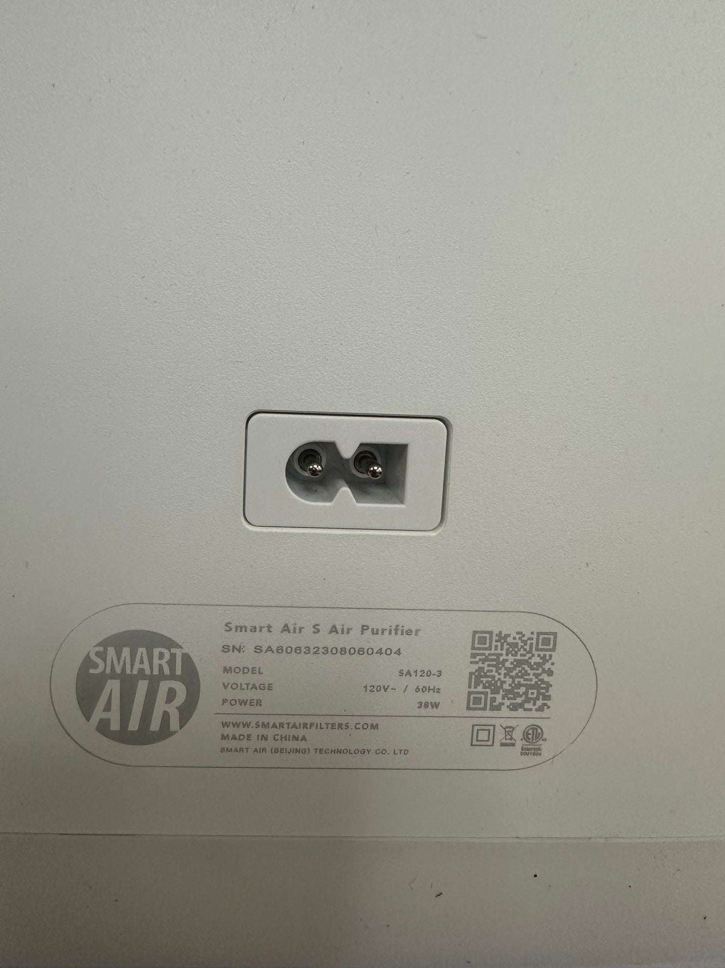 Smart Air S (aka Smart Air Sqair) Air Purifier