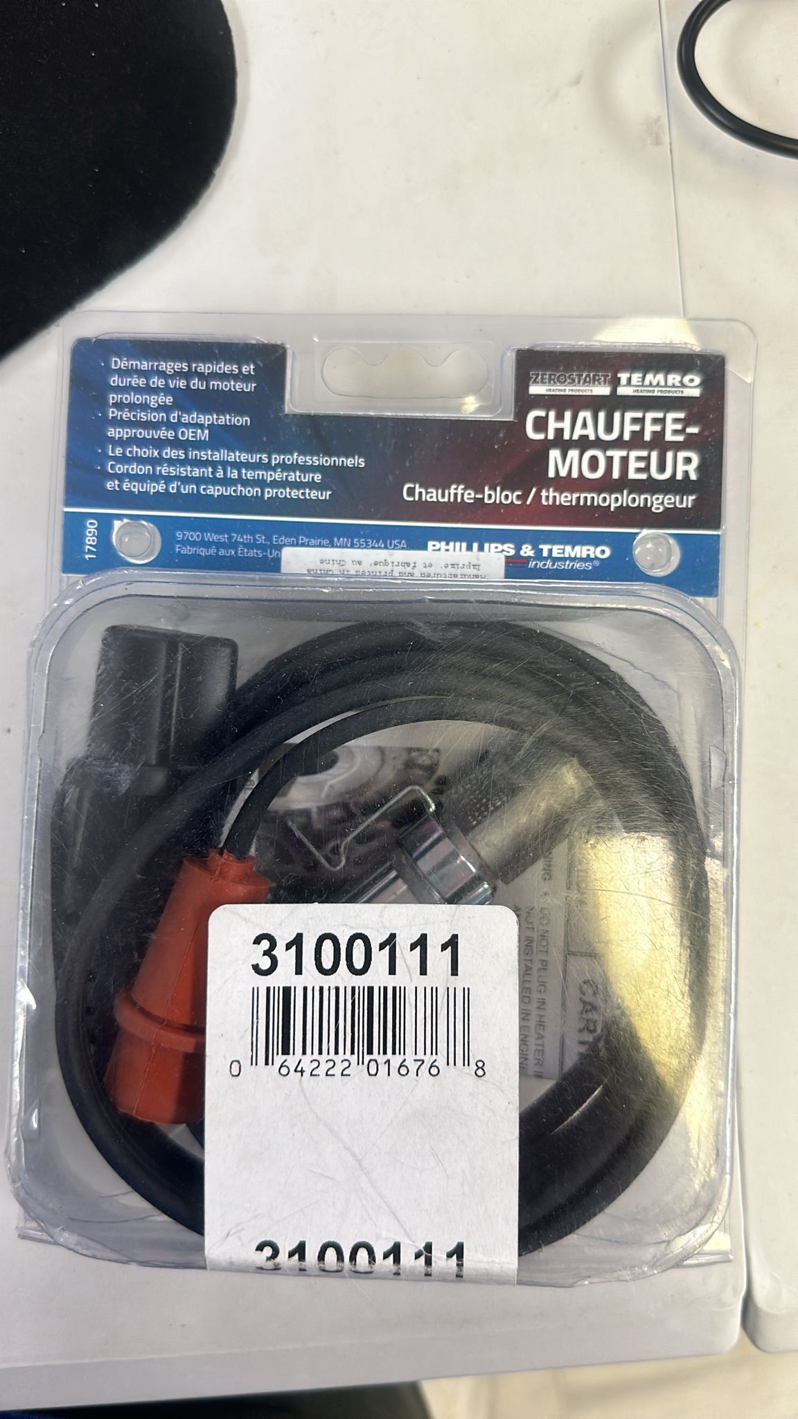 Temro Engine Heater Freeze Plug