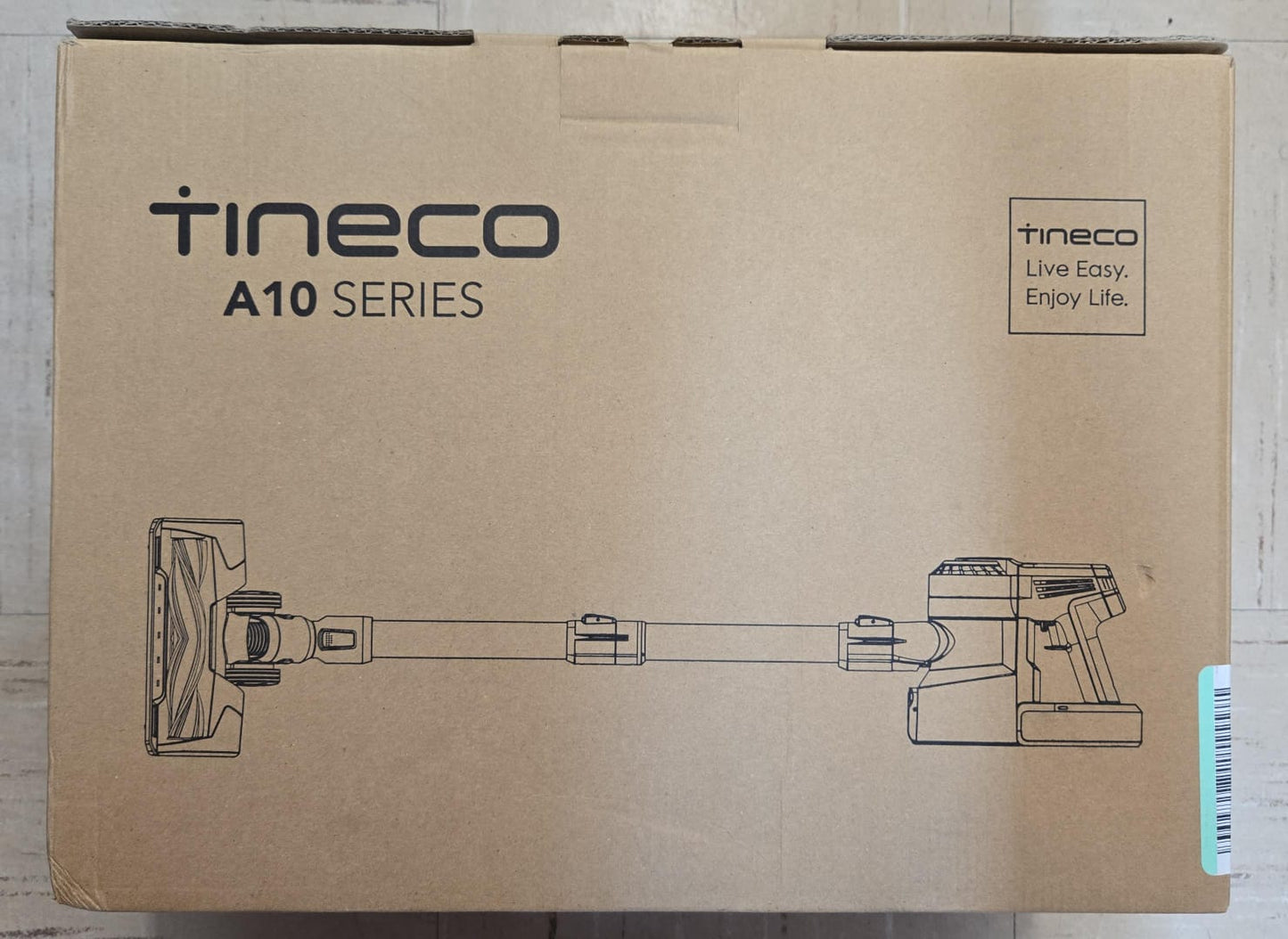 Tineco A10 Essentials Cordless Stick Vacuum Cleaner, Lightweight, Quiet and Powerful Suction