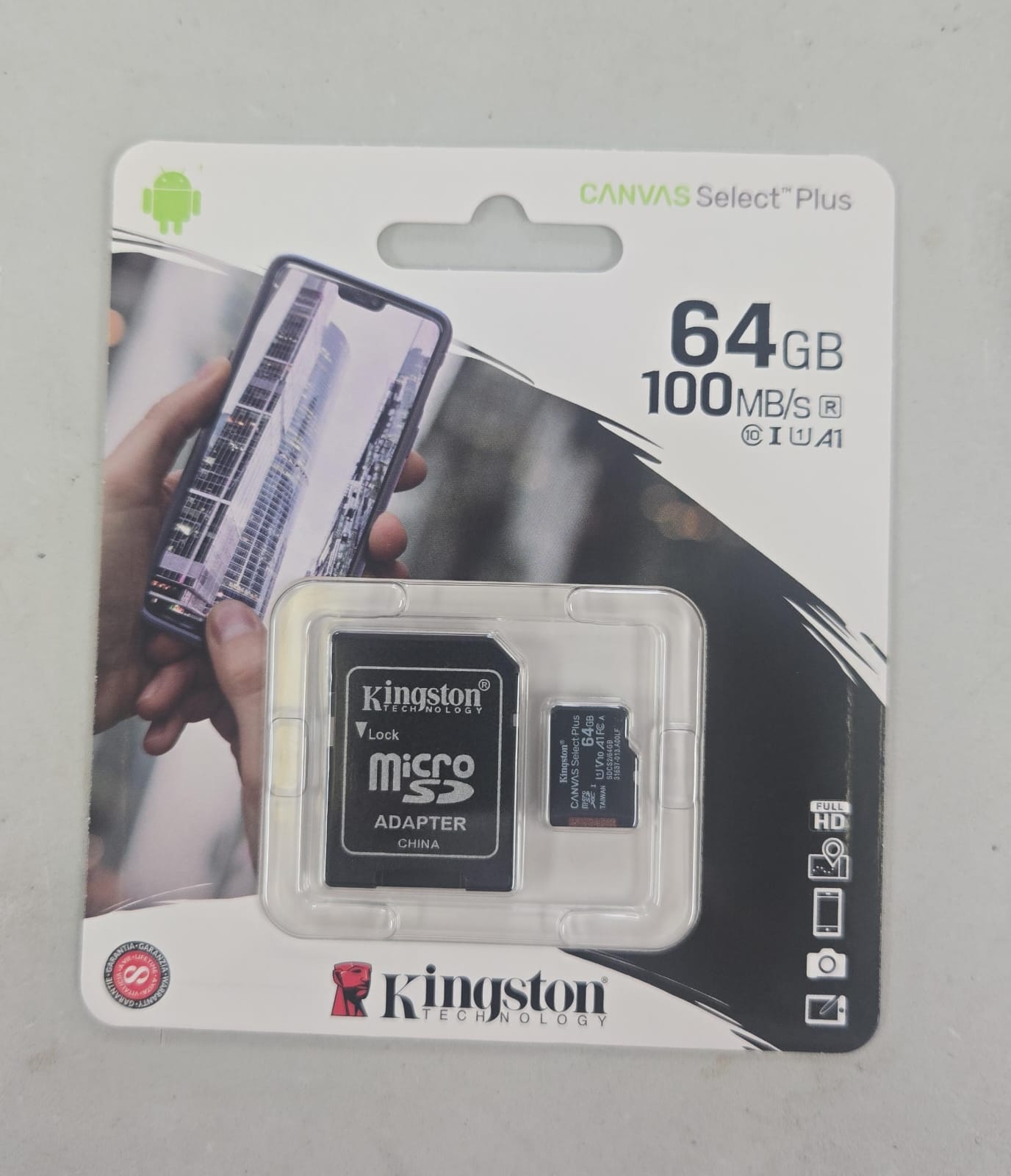 (Brand New) Kingston 64GB micSDXC Canvas Select Plus