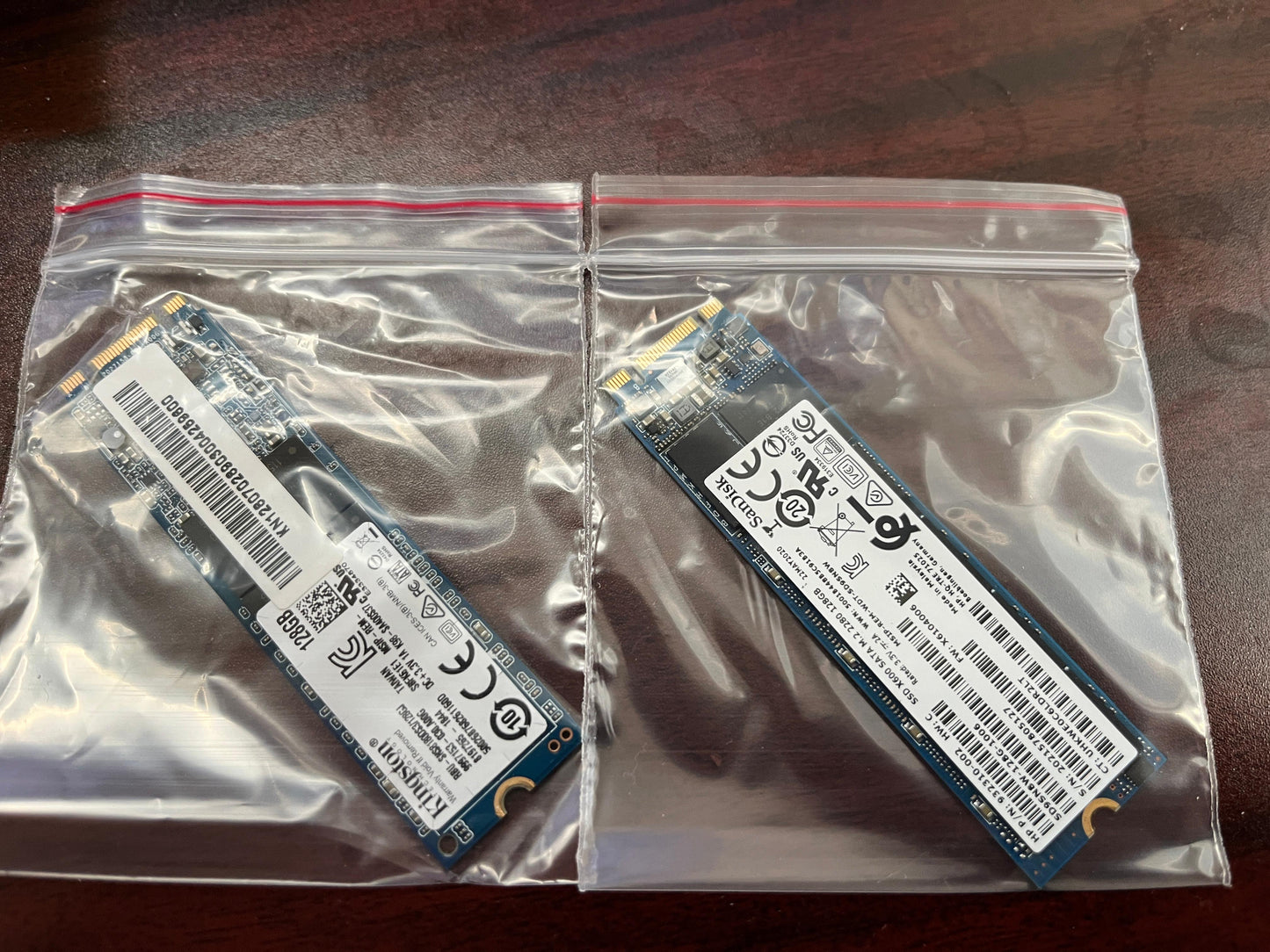 (Excellent) ssd m2 sata 2280, 128gb (15$ each)