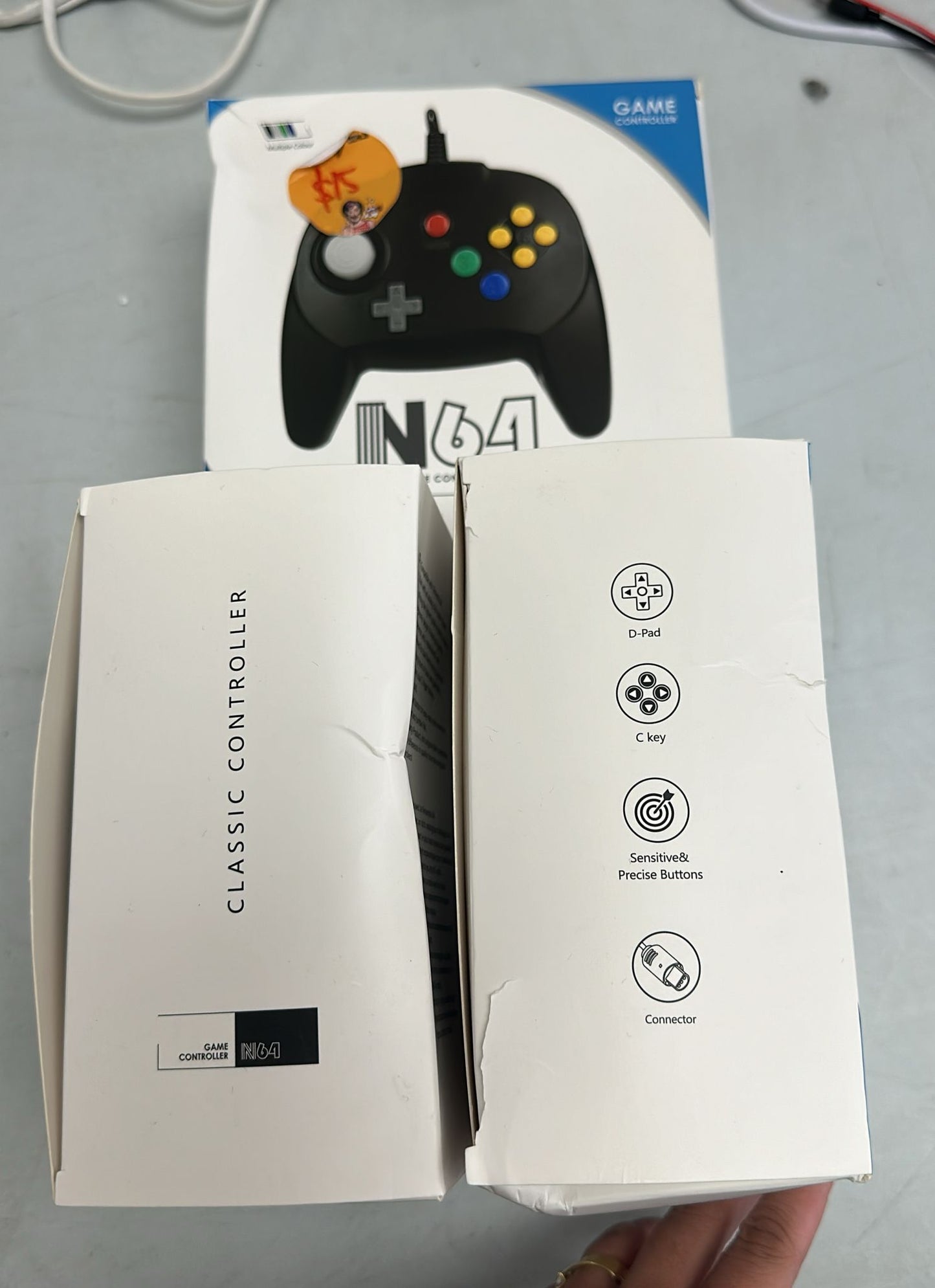 USB Nintendo N64 Controller for games Wired Gamepad Joystick