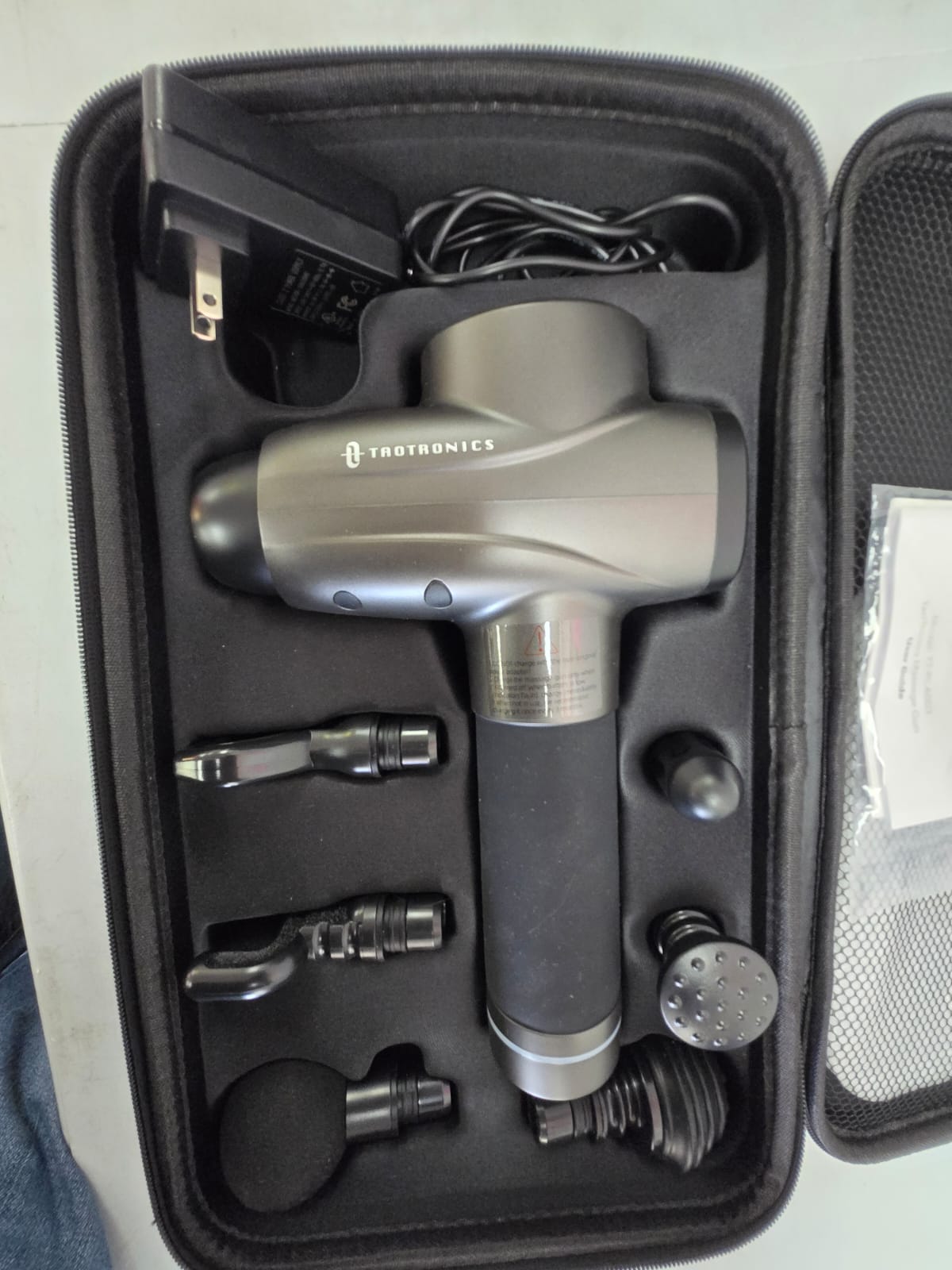 (Excellent) TaoTronics Professional Deep Massage Gun Set