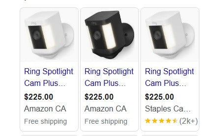 Ring Spotlight Cam Plus, Battery | Two-Way Talk, Colour Night Vision, and Security Siren