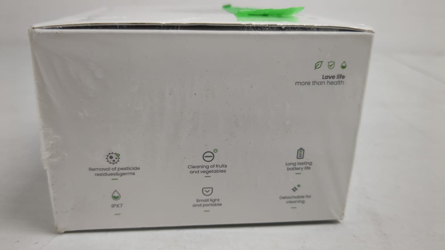 (Brand New Sealed) Fruit Vegetable Washing Machine Food Purifier Ultrasonic Household Cleaner M3N8