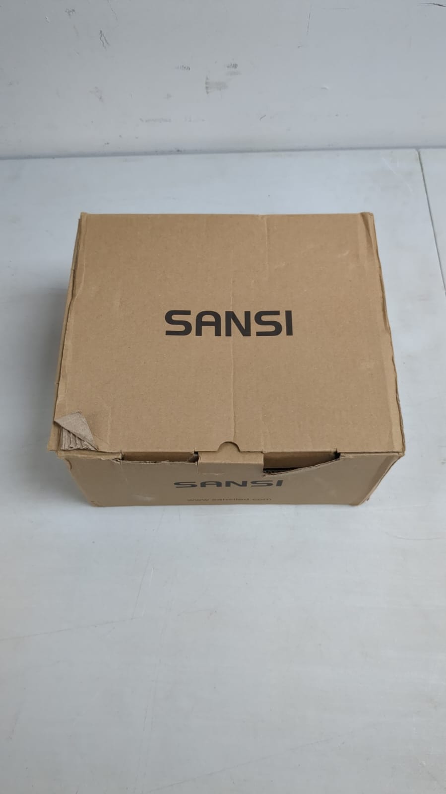 SANSI 18-Watt 1800 Lumens 180° Black Motion Sensor Outdoor Integrated LED 5000K Waterproof