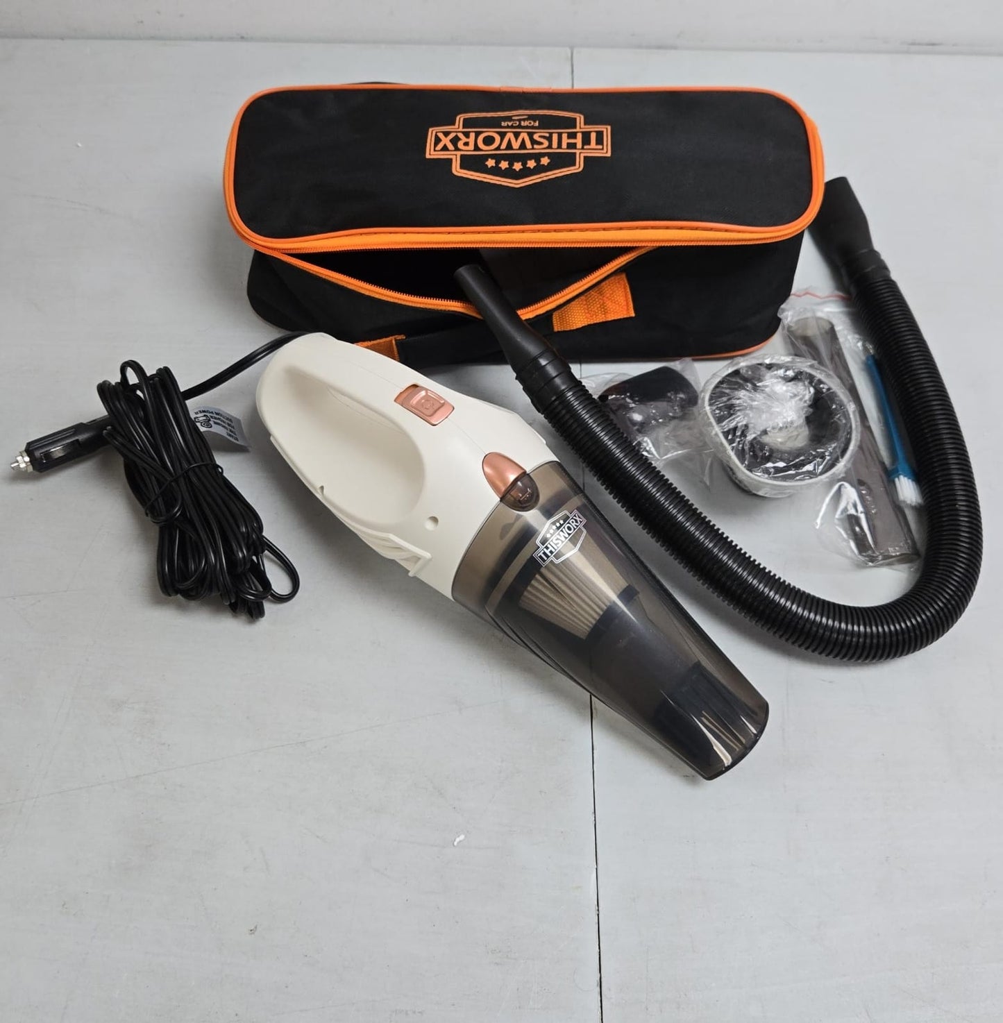 (New no Box) ThisWorx Car Vacuum - Handheld Portable Cleaner - High Power, Hand Held Mini Vacuums