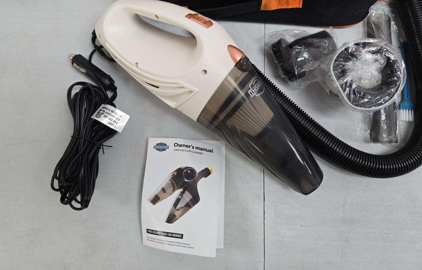 (New no Box) ThisWorx Car Vacuum - Handheld Portable Cleaner - High Power, Hand Held Mini Vacuums