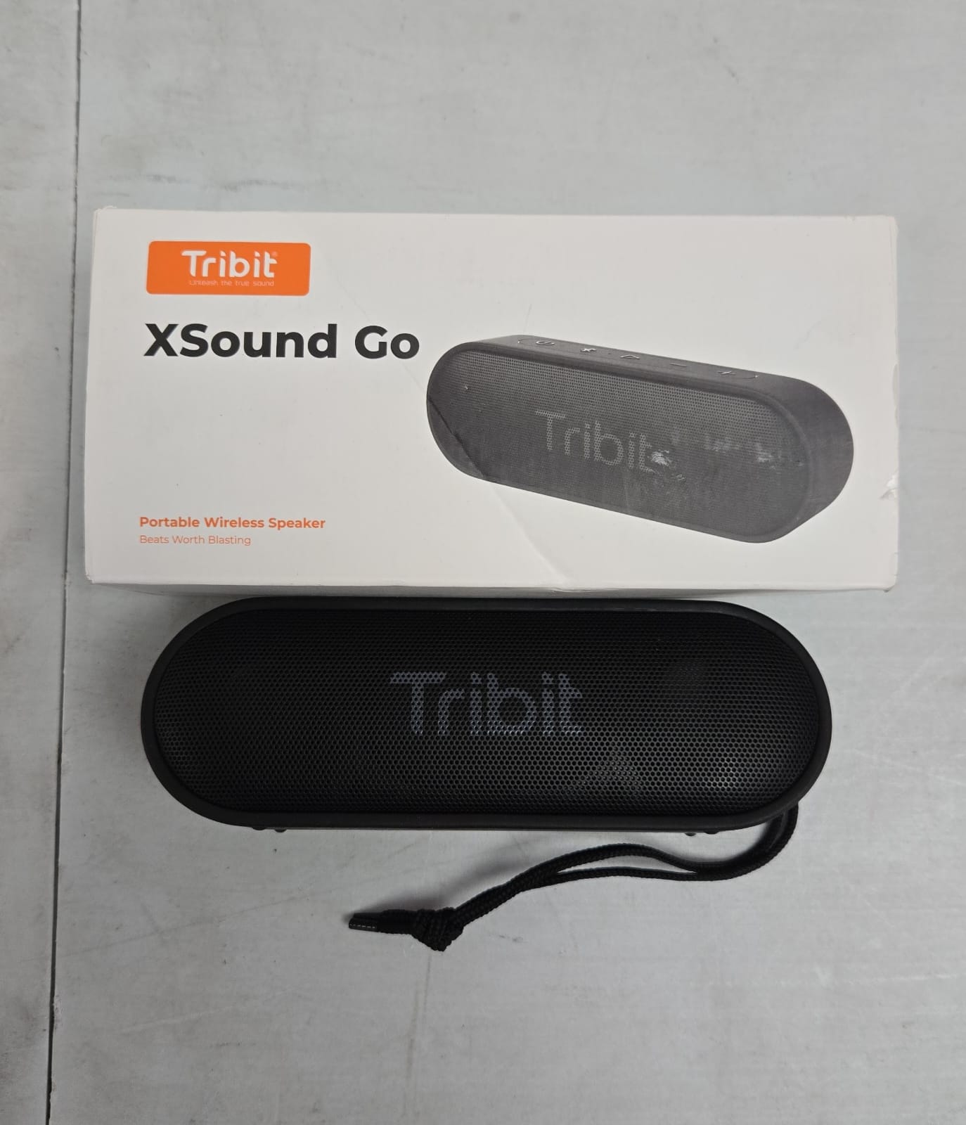 (New Open Box) Tribit XSound Go Portable Bluetooth Speaker IPX7 Waterproof