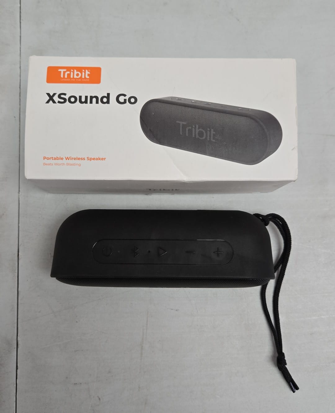 (New Open Box) Tribit XSound Go Portable Bluetooth Speaker IPX7 Waterproof