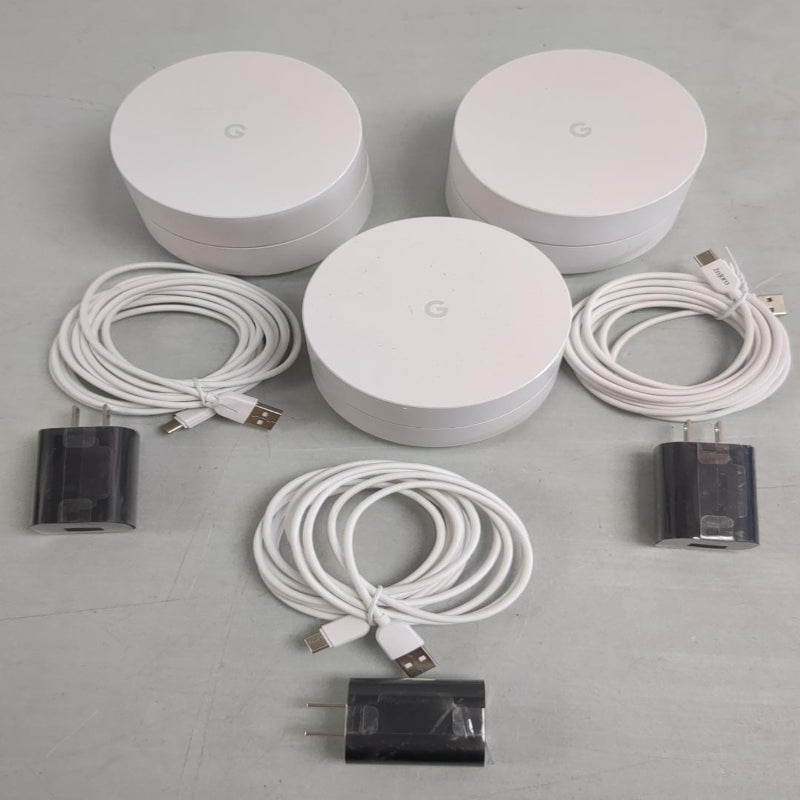 (excellent) Google Wifi System Router model: AC-1304 - 3pcs