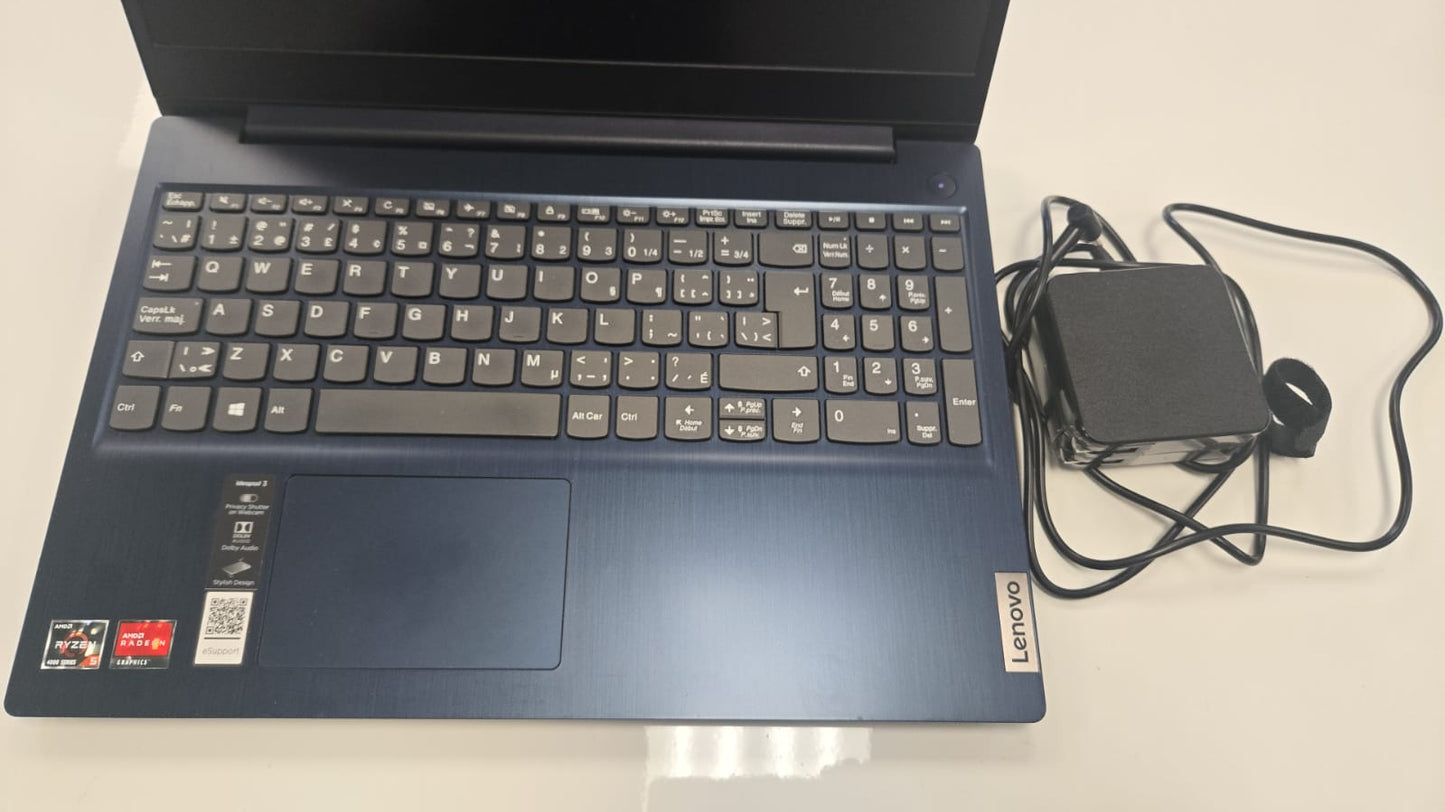 (Good) Lenovo Ideapad 3 15ARE05 (Ryzen 5, 12GB RAM, 512G SSD, 15.4' 1080p, W11, Battery 78%)