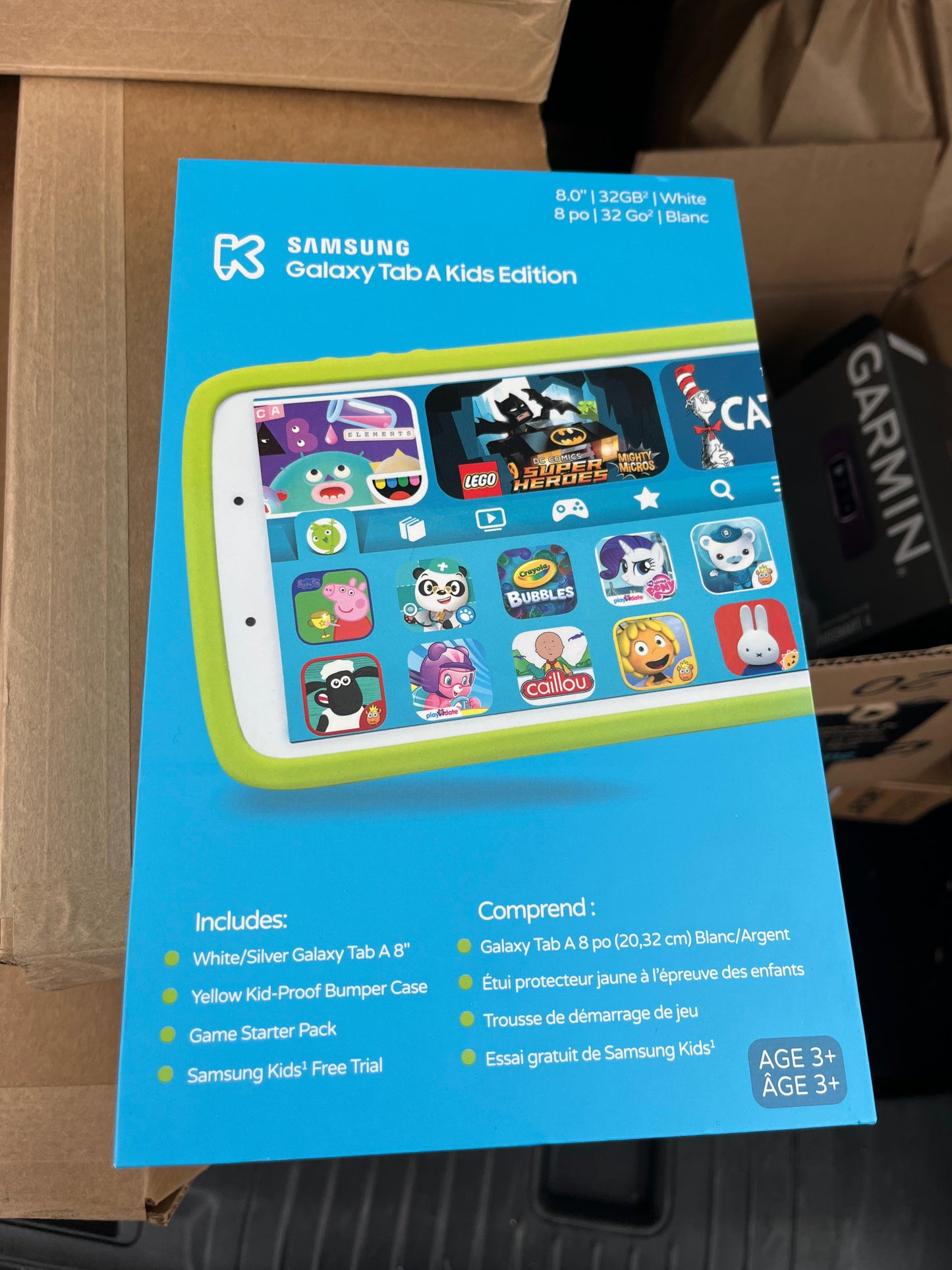 (Brand New Sealed) Samsung Galaxy Tab A SM-T290NZSKXAC 8.0" 32 GB Storage Kids Edition Wi-Fi Android Tablet